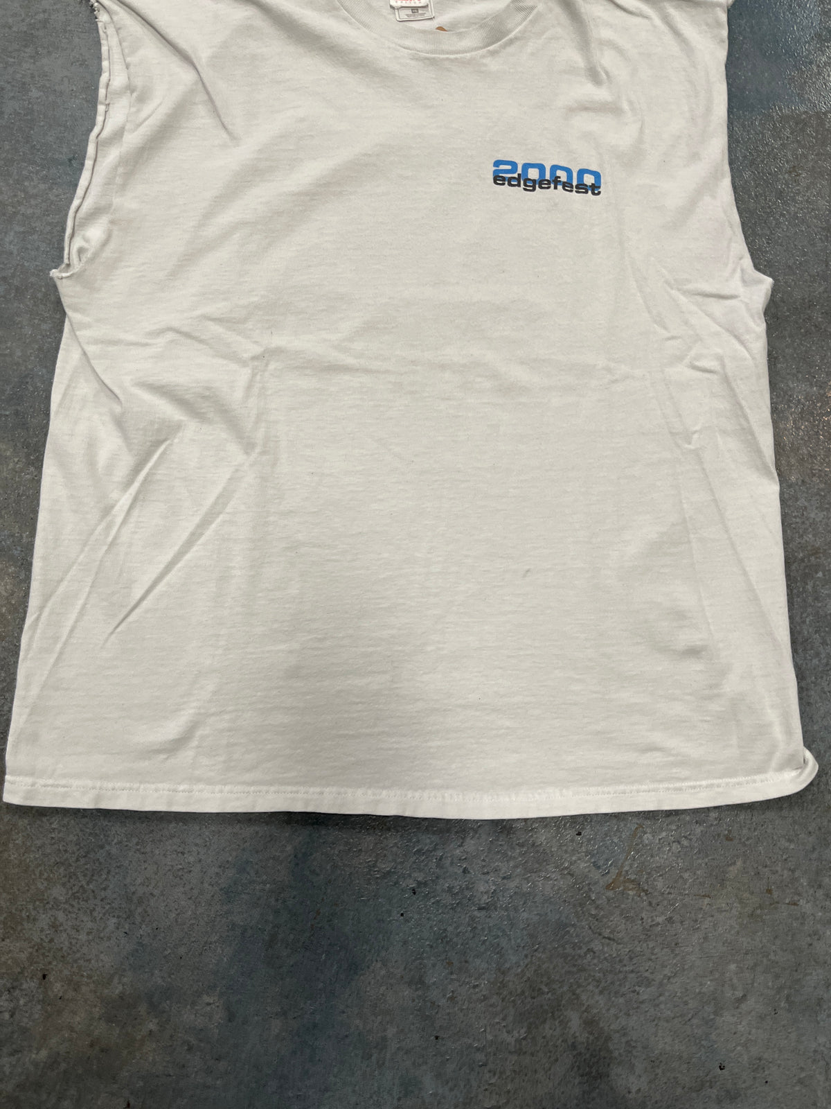 "2000 Edge Fest" White Tee B38