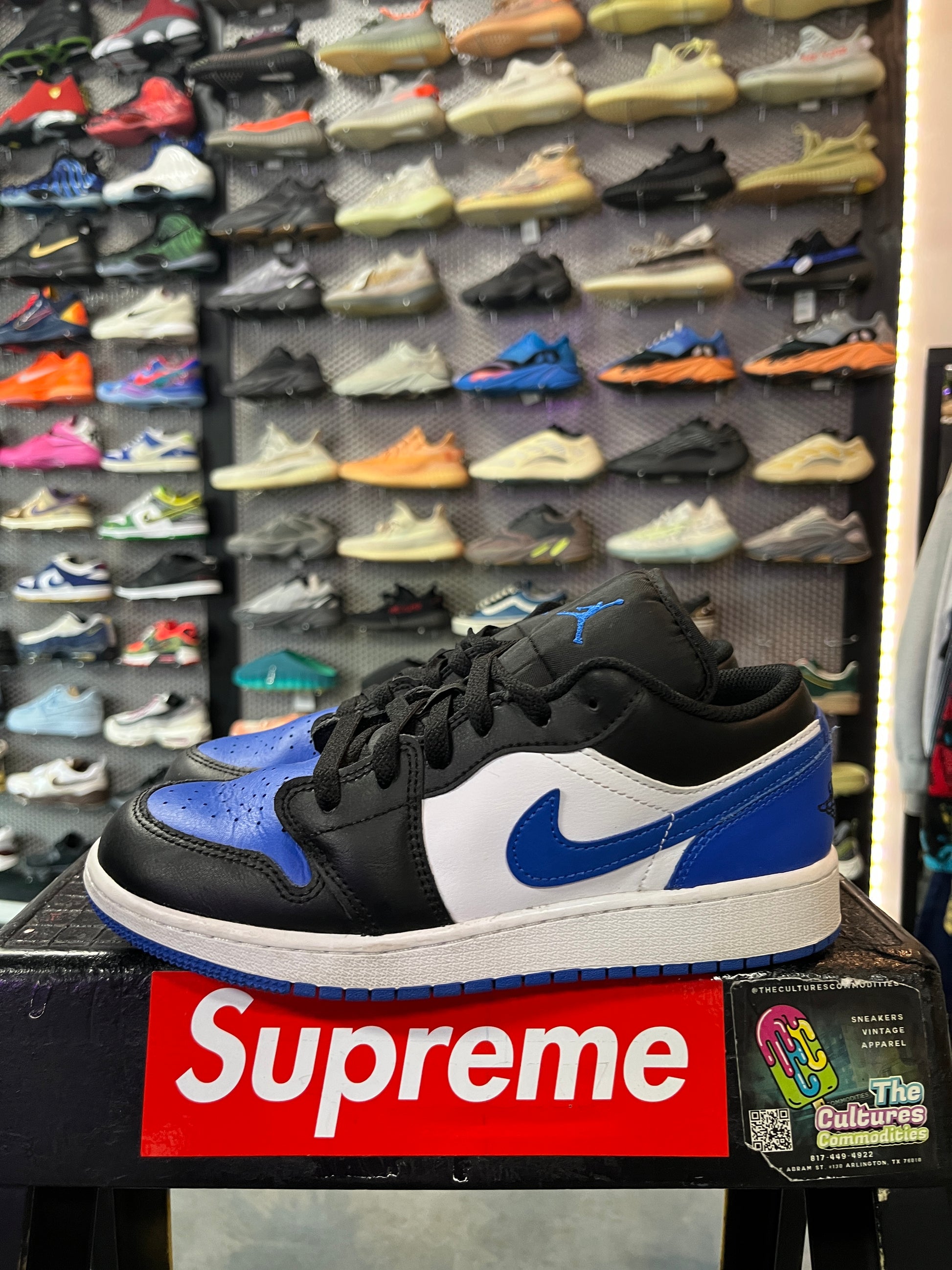 Jordan 1 Low SE Alternate Royal Toe (GS) (YC)