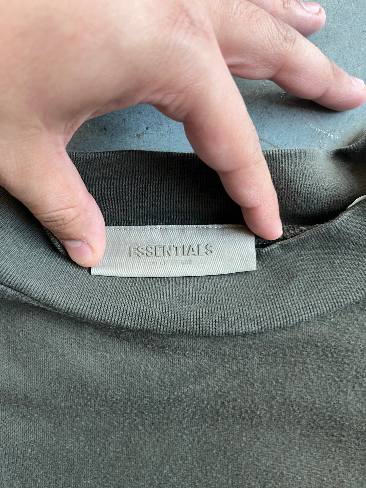 Essentials Dark Gray Tee B54