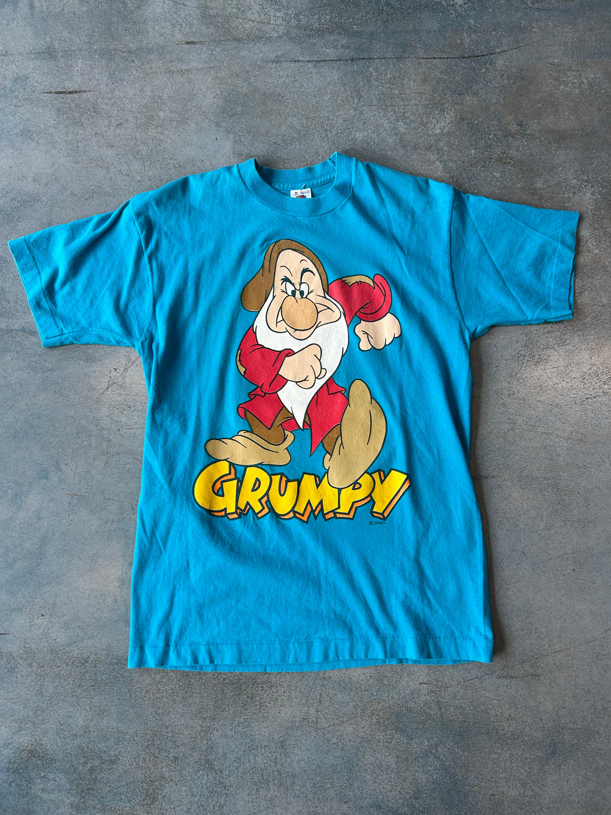 Disney Grumpy Blue Tee B59