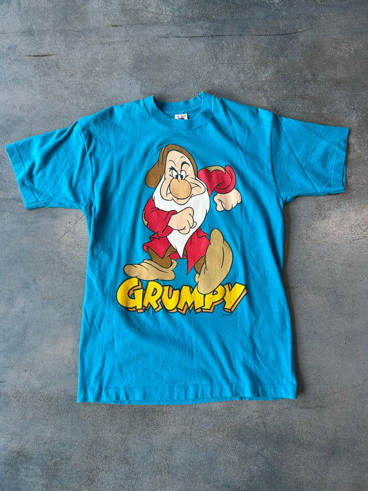 Disney Grumpy Blue Tee B46