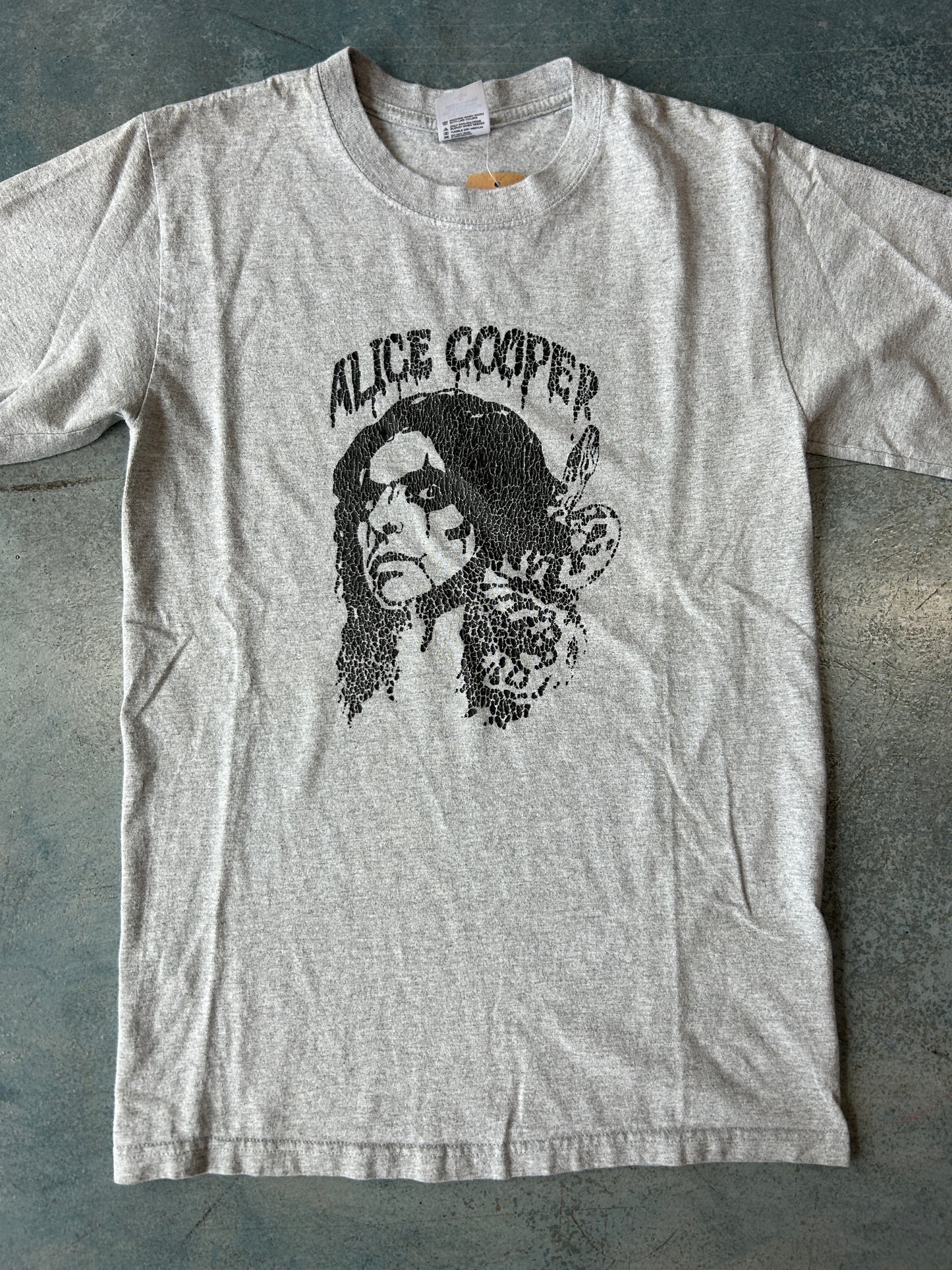 Alice cooper Gray Tee OTF