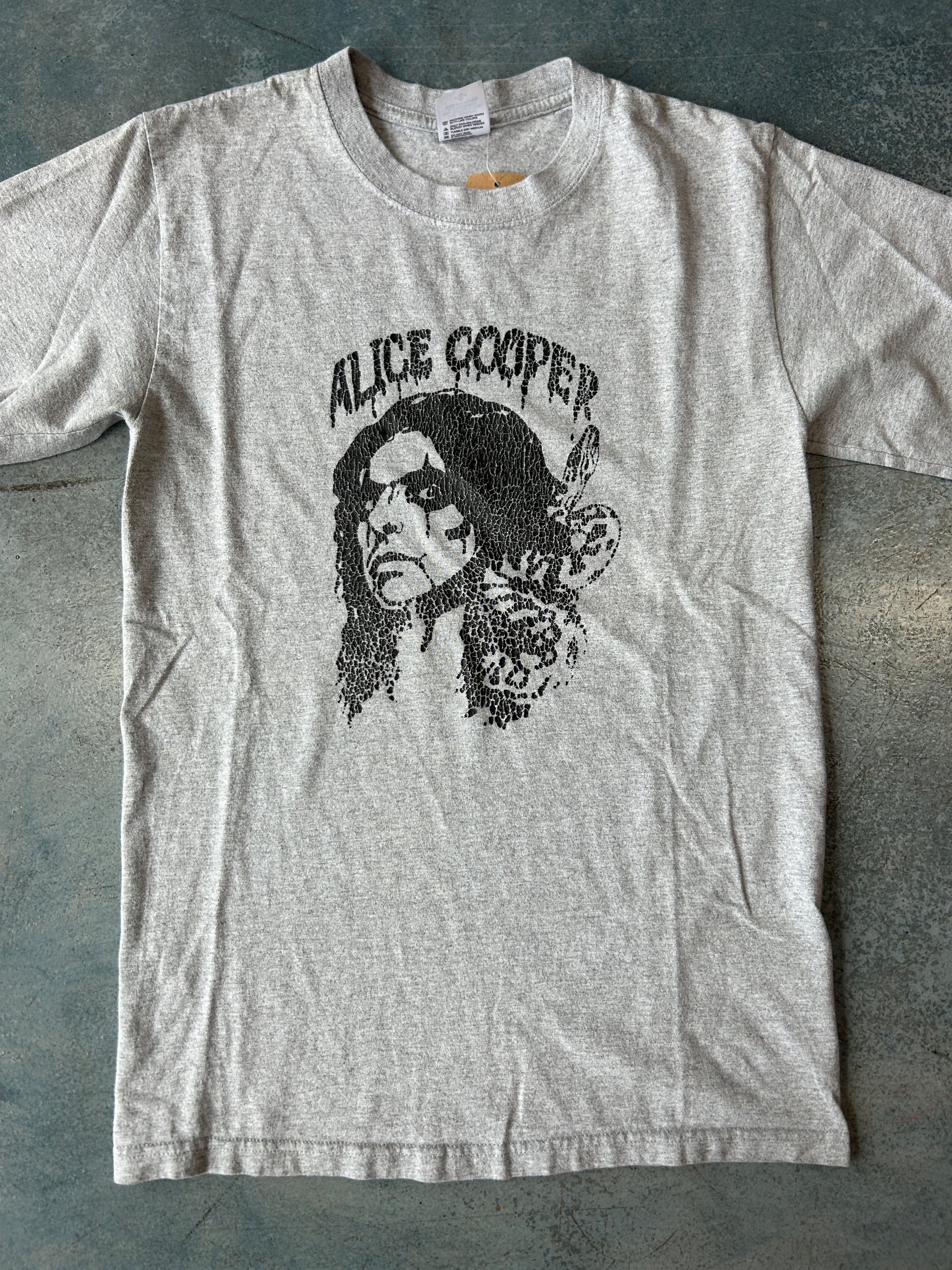 Alice cooper Gray Tee OTF