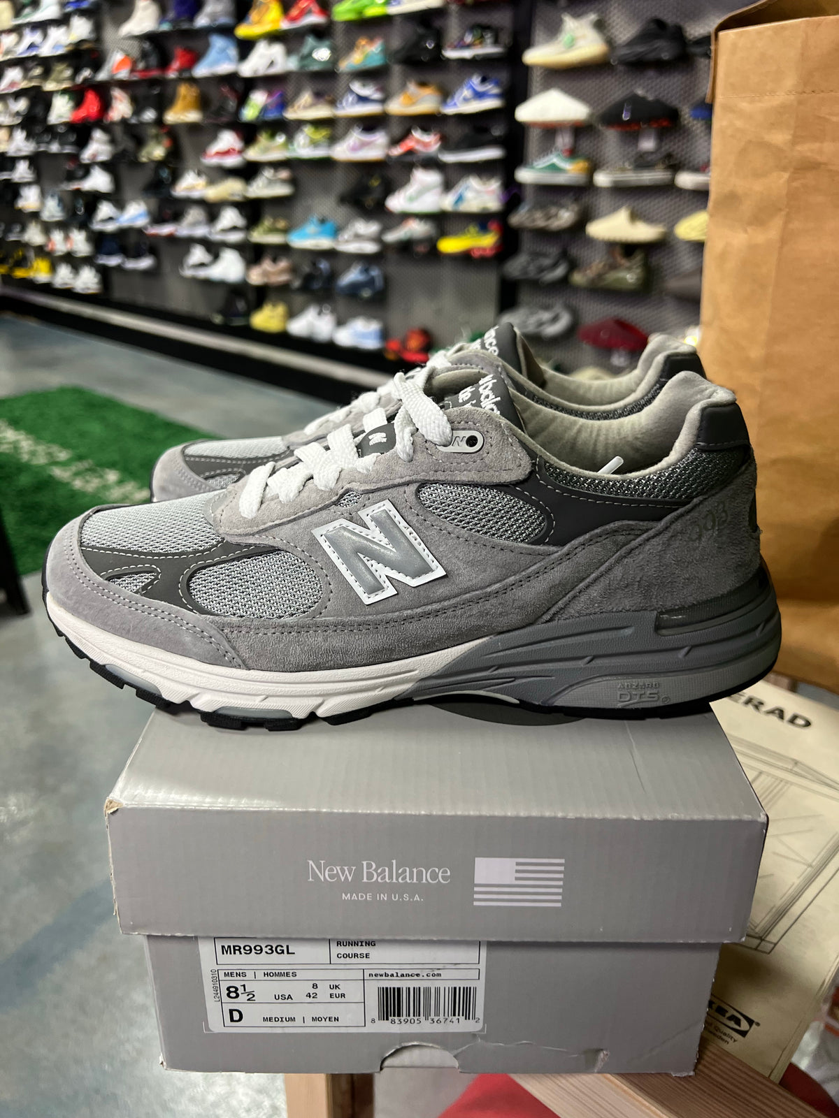 New Balance 993 MiUSA Grey