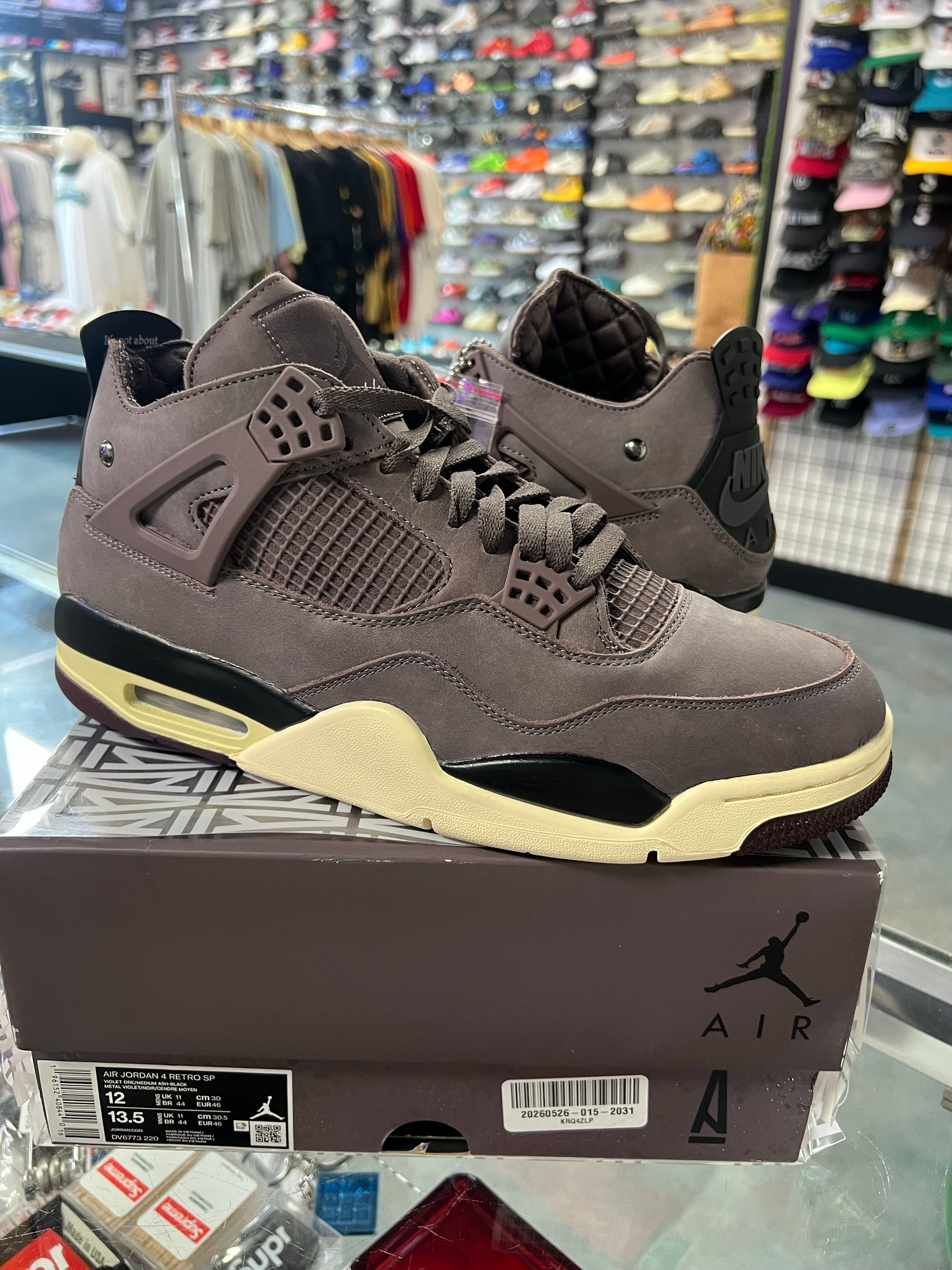 Jordan 4 Retro SP A Ma Maniére Violet Ore (IA)