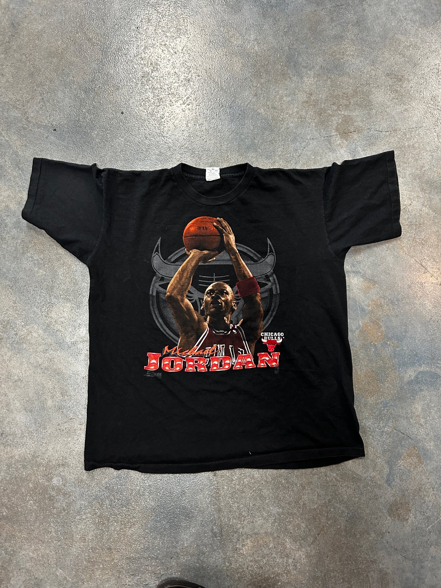 VTG 90s Michael Jordan Chicago Bulls Salem Tag OTF