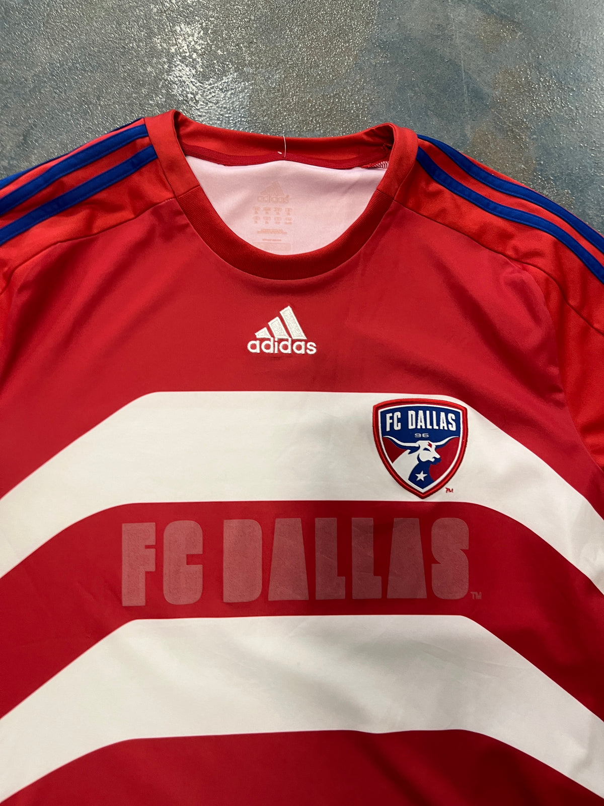 Adidas FC Dallas Soccer Jersey Red MLS