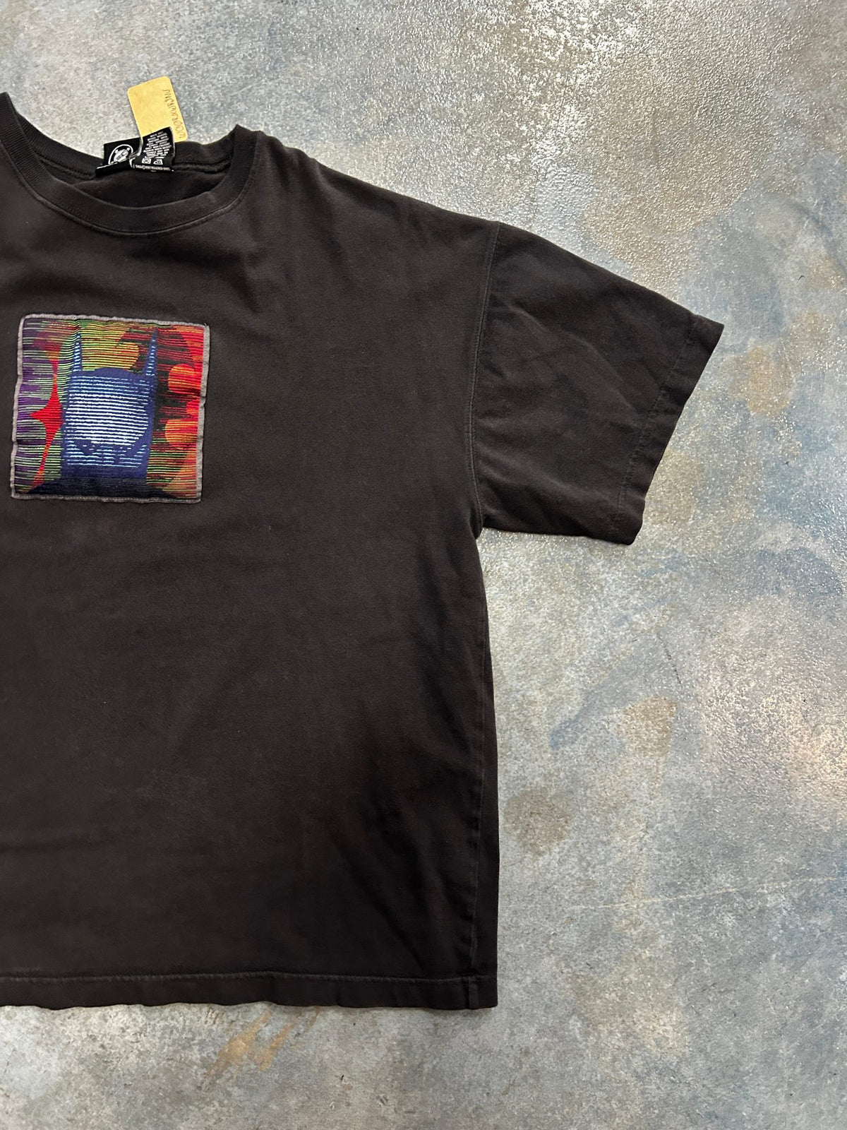 Vintage 1997 Batman & Robin Promo Lenticular Black Tee