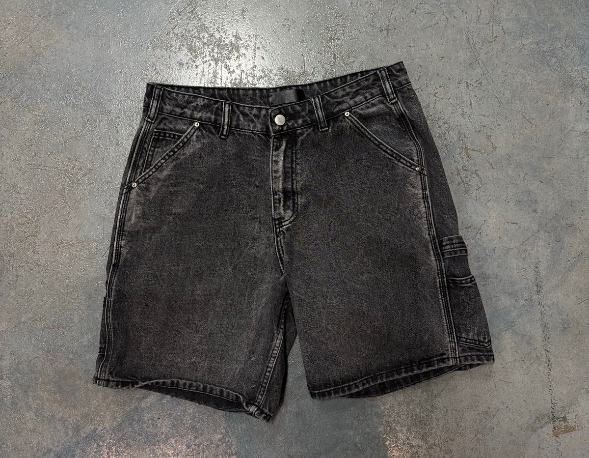 HMDD Star H Black Jorts