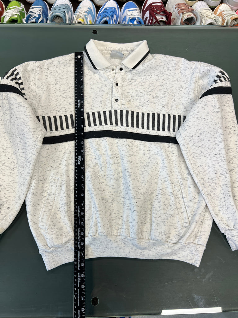 90s Collar Crewneck