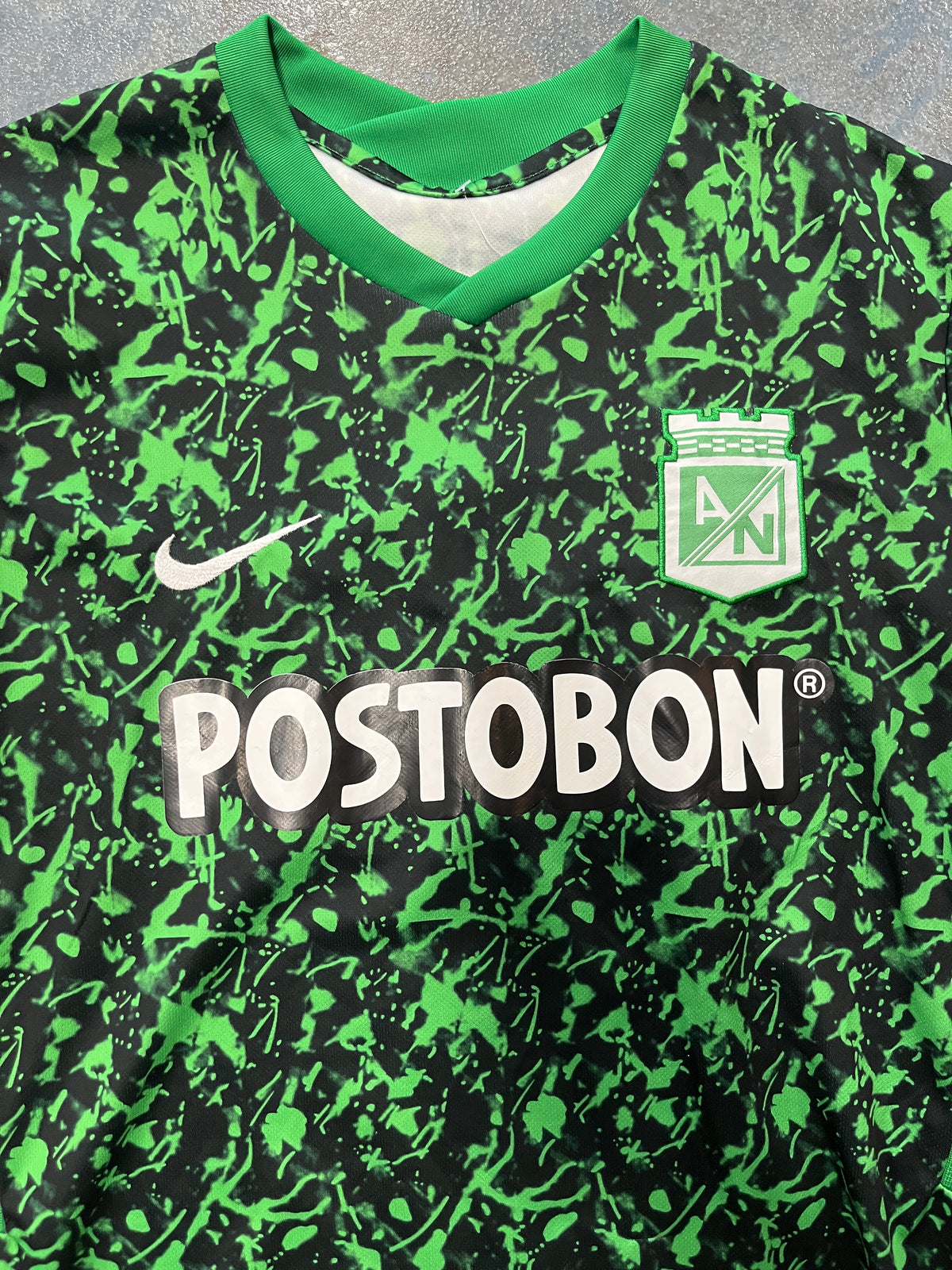 Nike Atletico Nacional soccer prematch Jersey B70