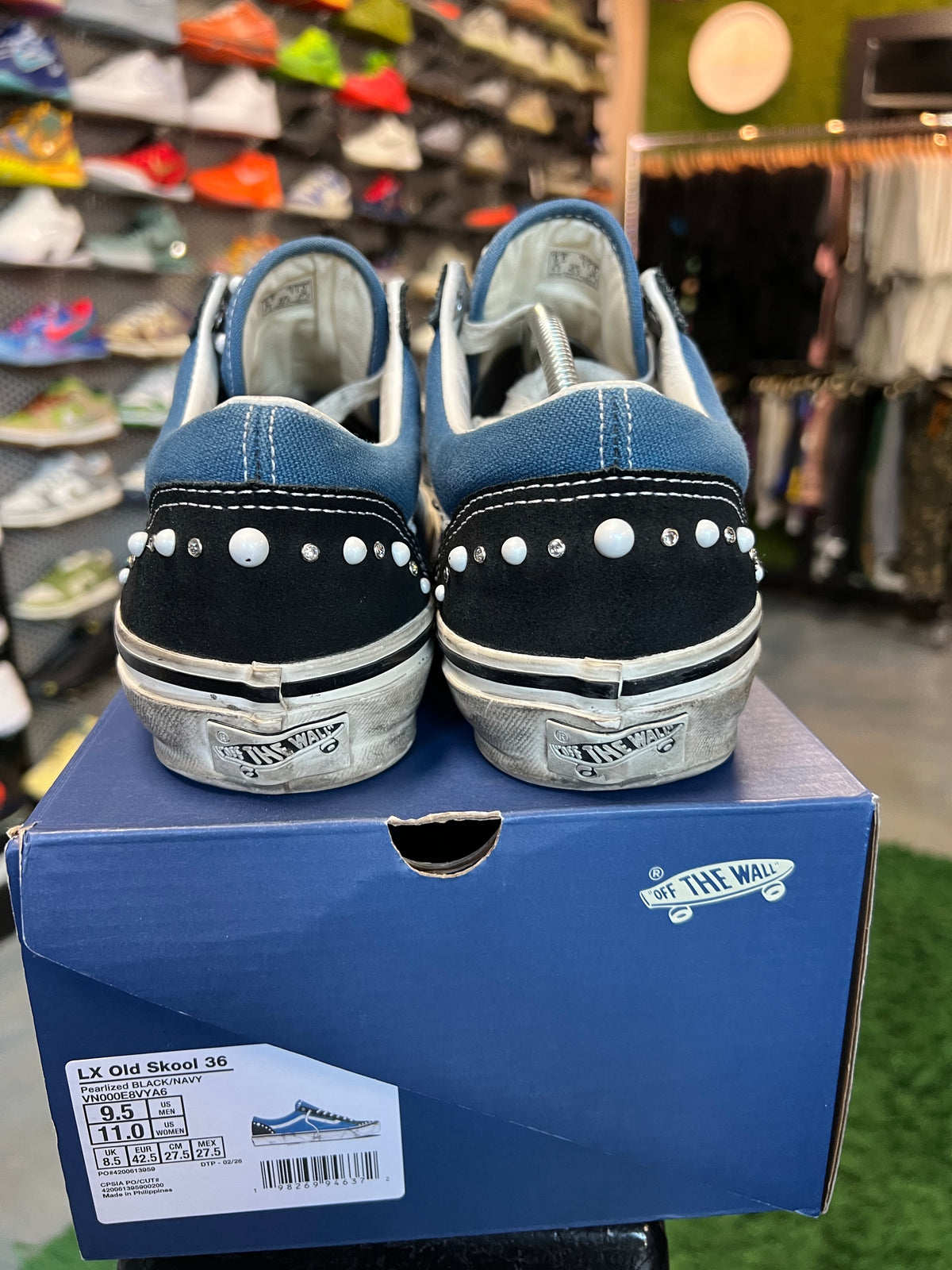 Vans LX Old Skool 36 Pearlized Pack Black Navy