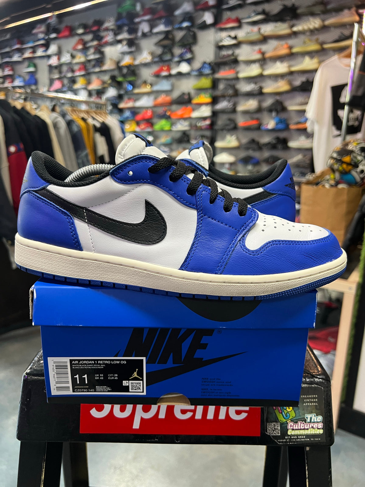 Jordan 1 Retro Low OG Game Royal