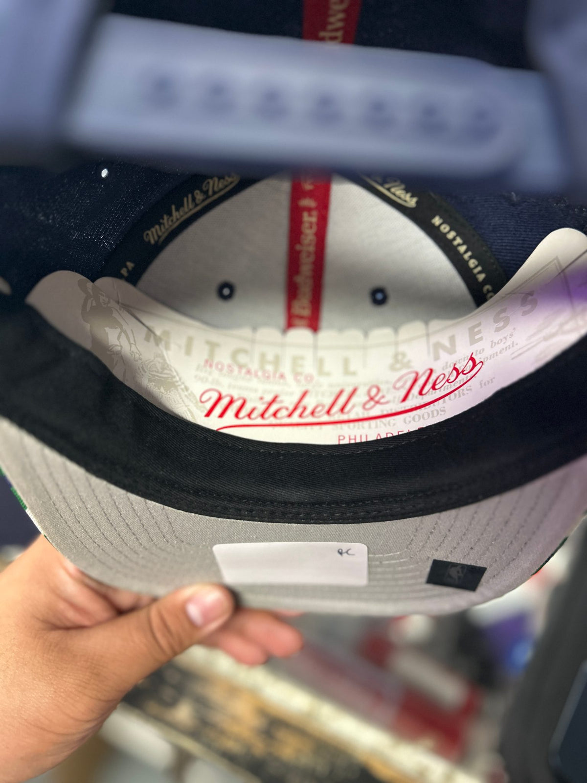 Mitchell & Ness x Budweiser "Courtside" NBA Snapback Hat