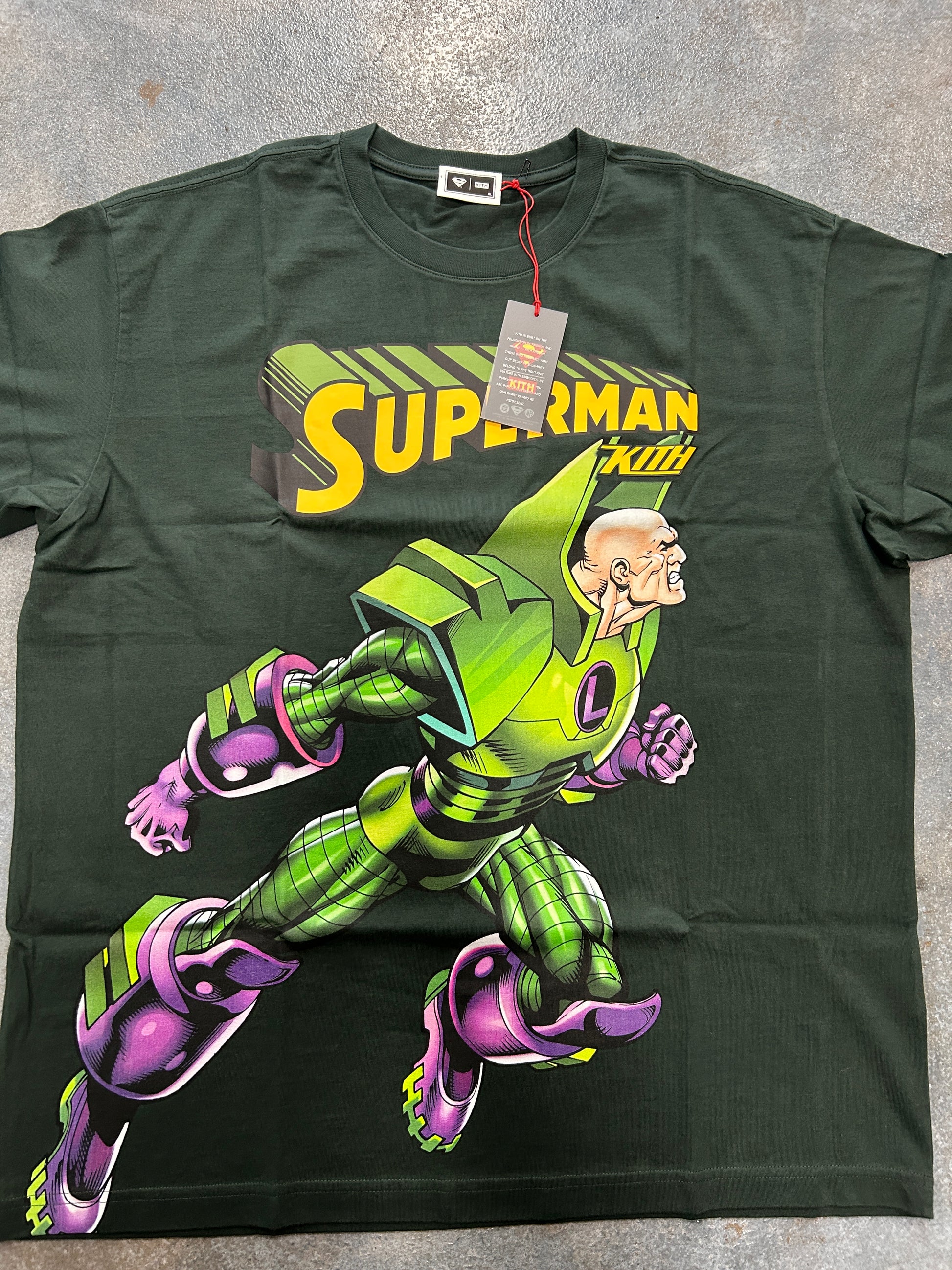 Kith x Superman Lex Luthor Tee Stadium OTF