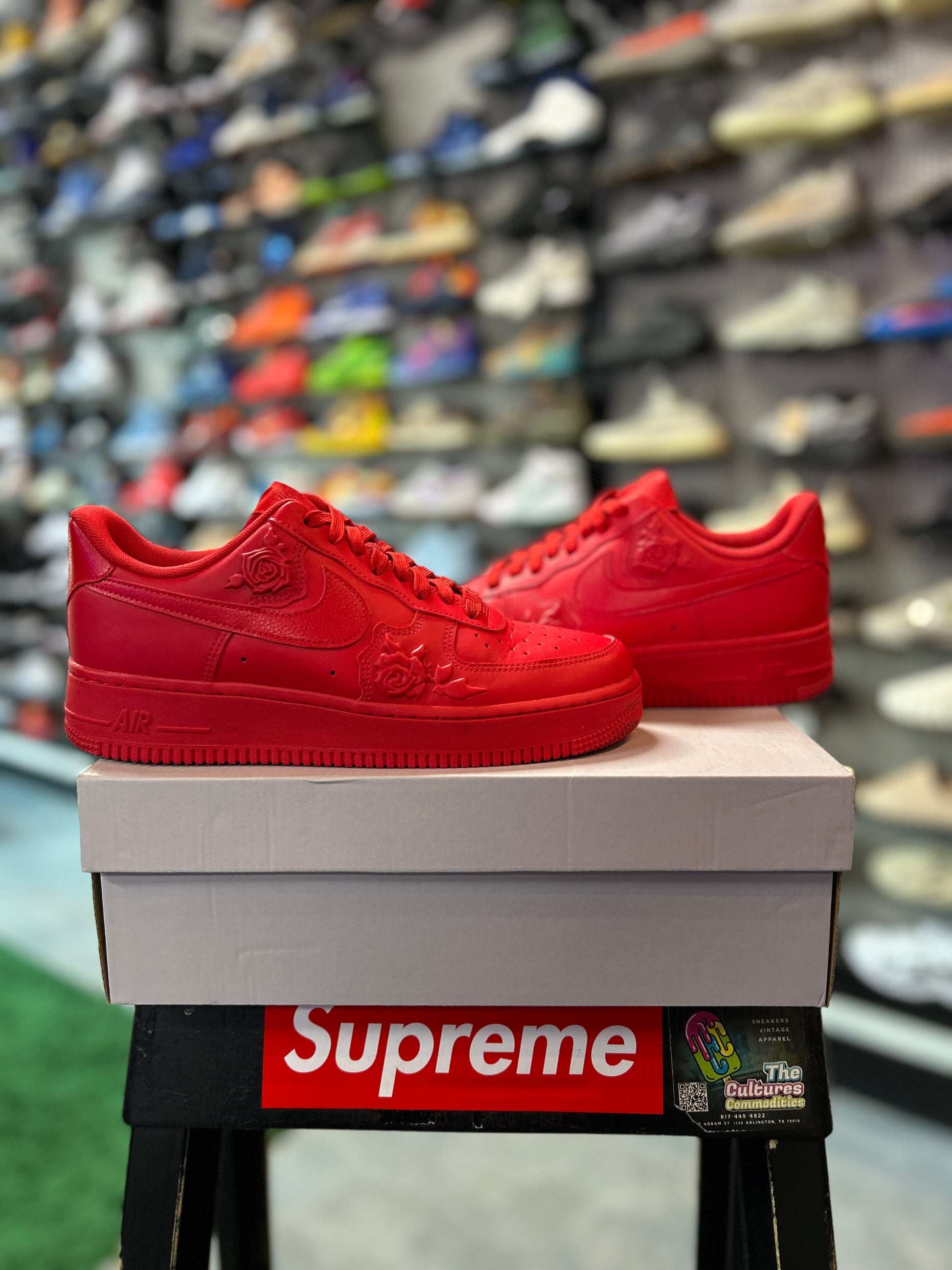 Nike Air Force 1 Low '07 Red Roses (Women's)