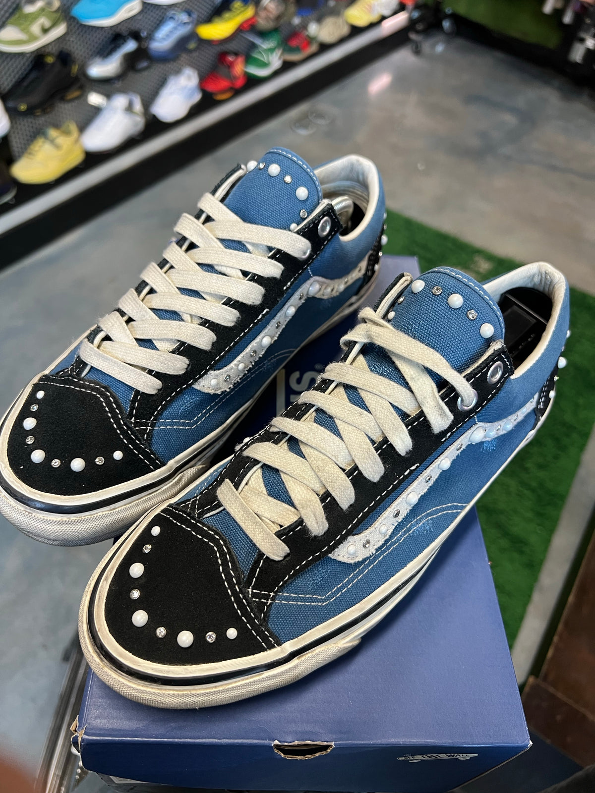 Vans LX Old Skool 36 Pearlized Pack Black Navy