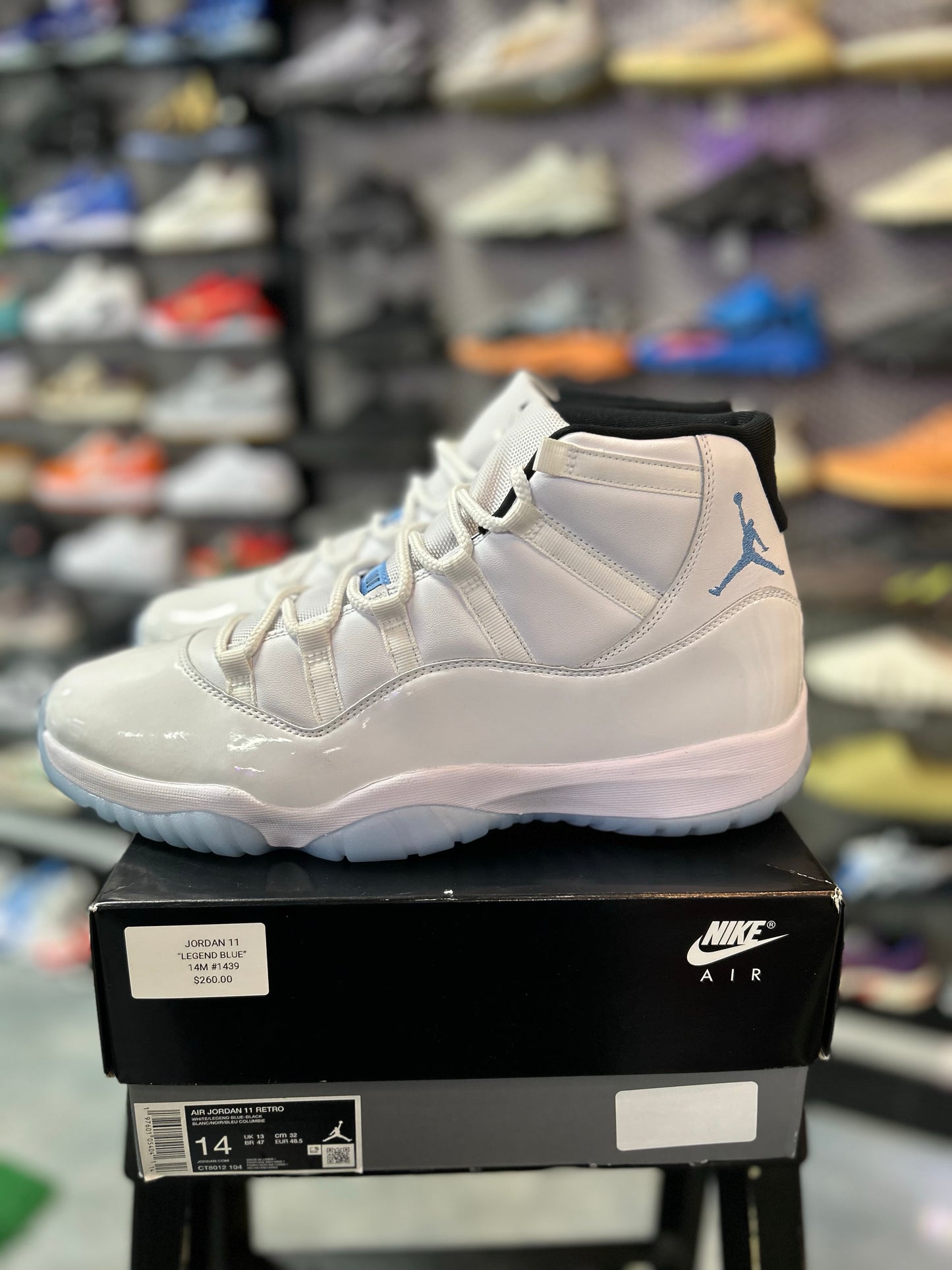 Jordan 11 Retro Legend Blue (2024) (TI)