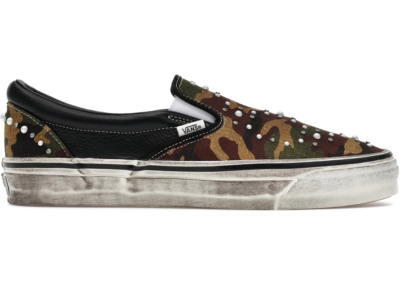 Vans LX Classic Slip-On 98 Pearlized Pack Camo Black (RRA)
