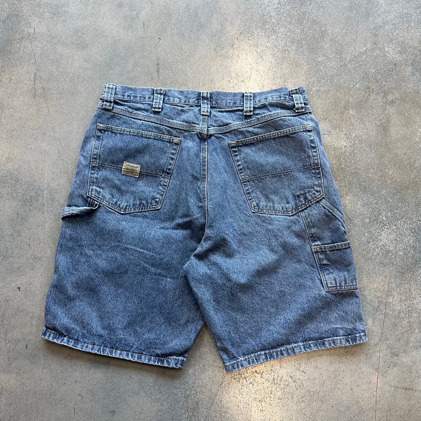 Wrangler Blue Wash Denim Jorts 36W (RZ) OTF