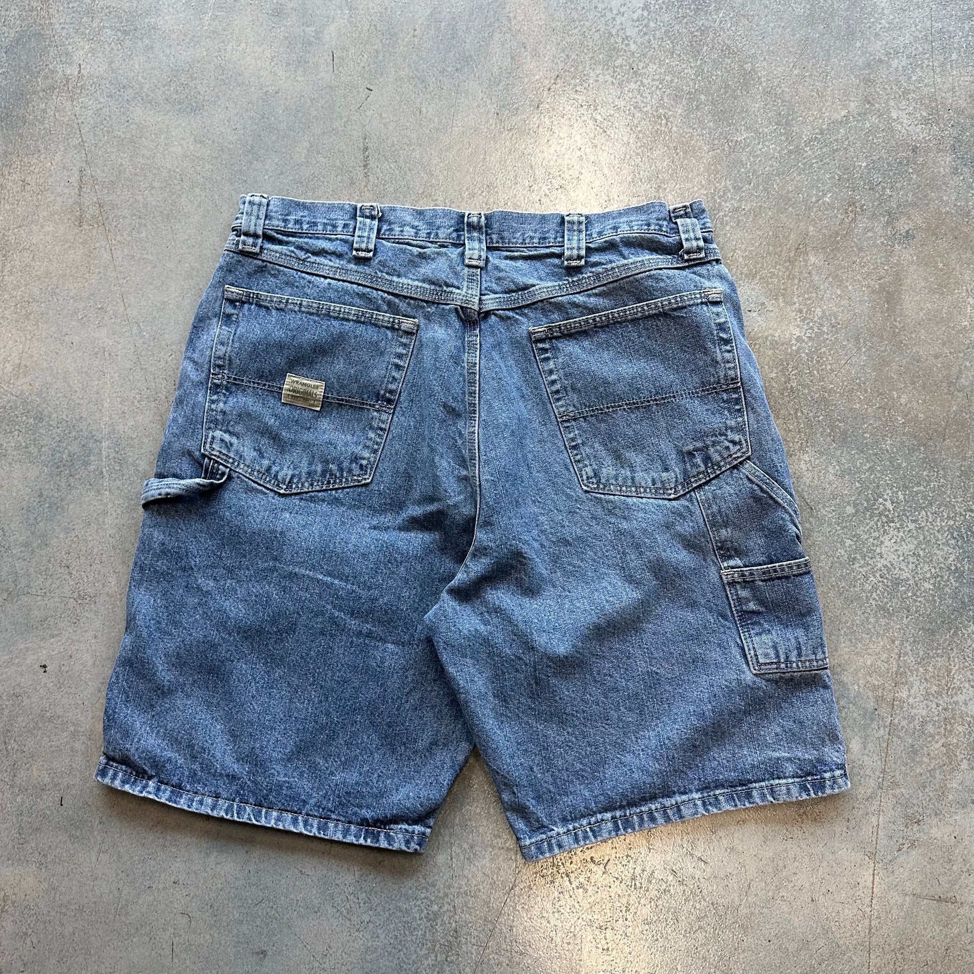 Wrangler Blue Wash Denim Jorts 36W (RZ) OTF