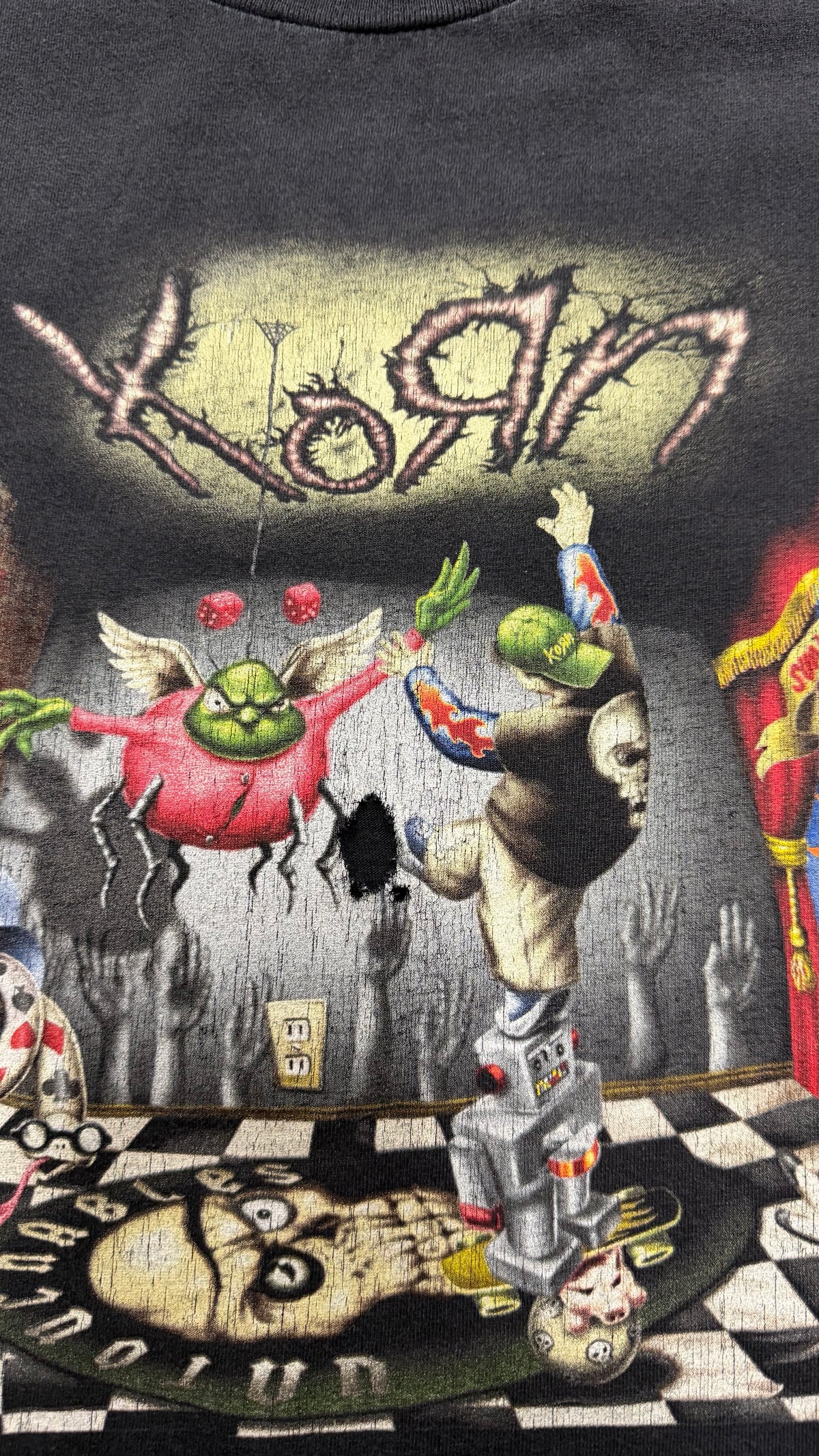 VTG 2002 Korn Tee Black OTF