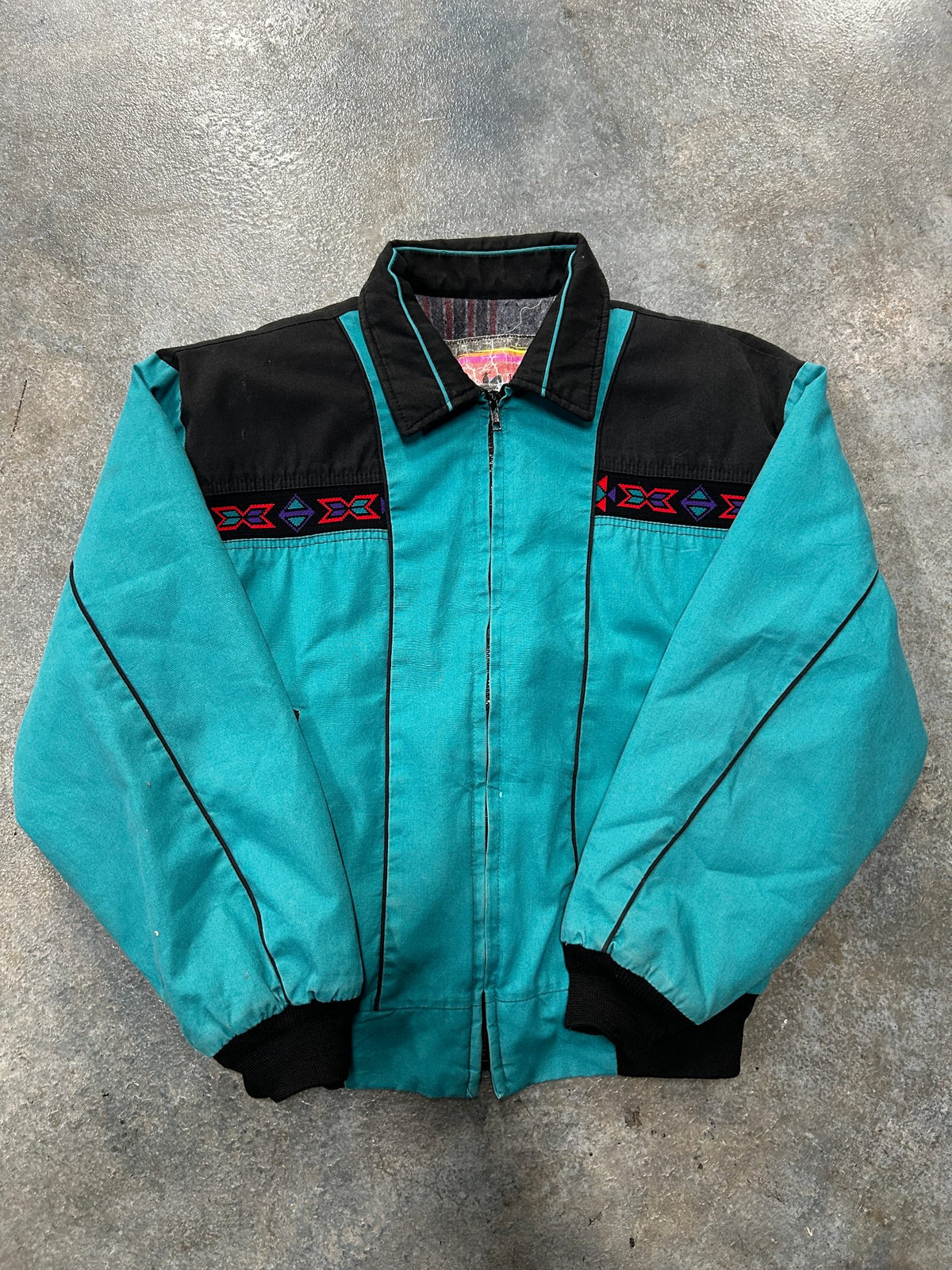 Vintage Santa Fe Blue Trail Jacket