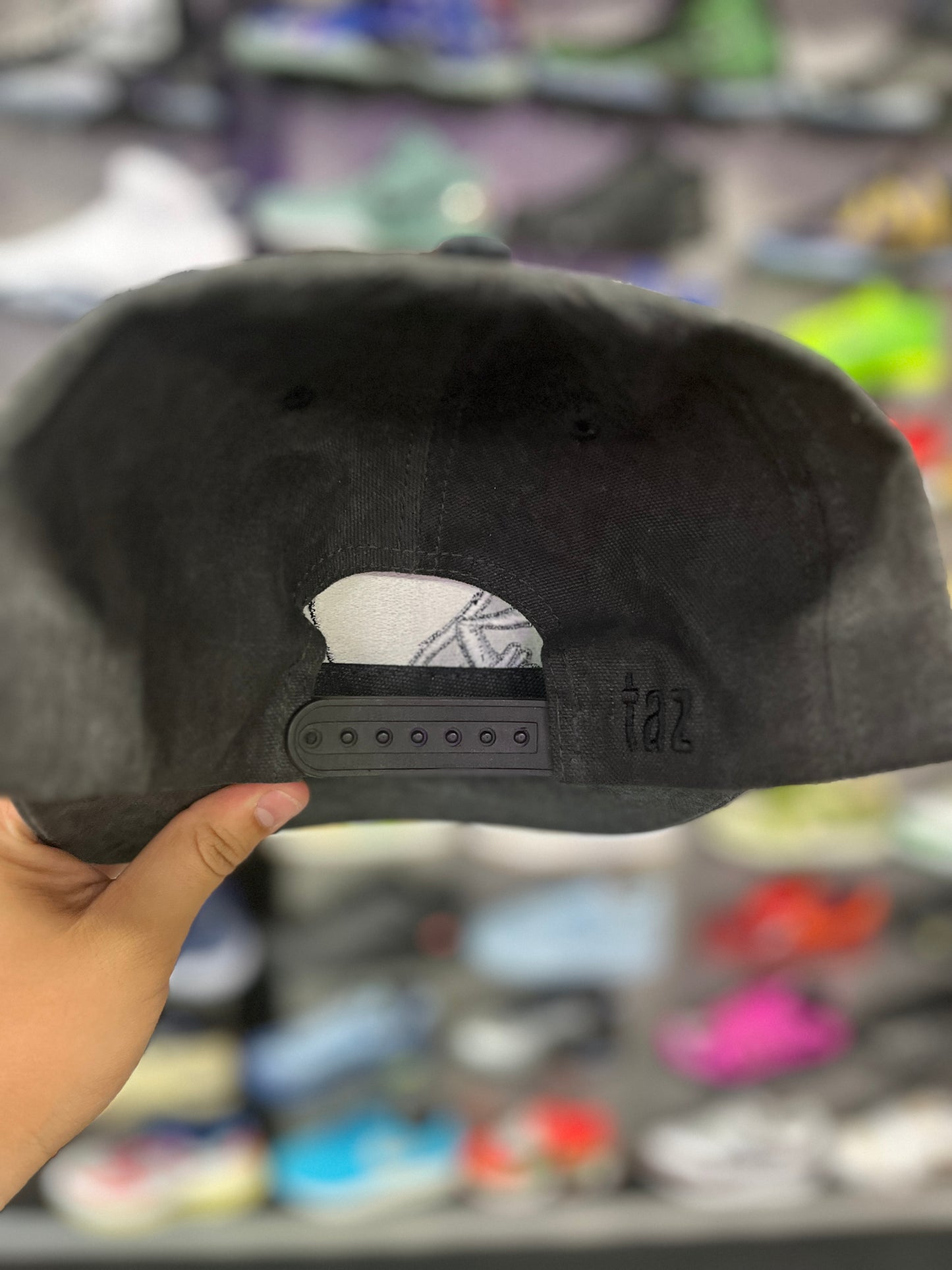 Vintage 90S Tasmanian Devil Hat Looney Tunes Black Hat (I)