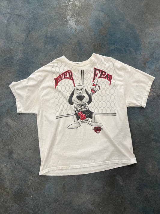 VTG Underdog MMA Series Never Feat T-Shirt Solid White OTF