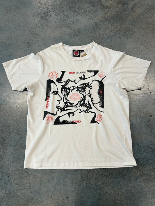 Vintage Red Hot Chili Peppers “RED BLOOD" White Tee
