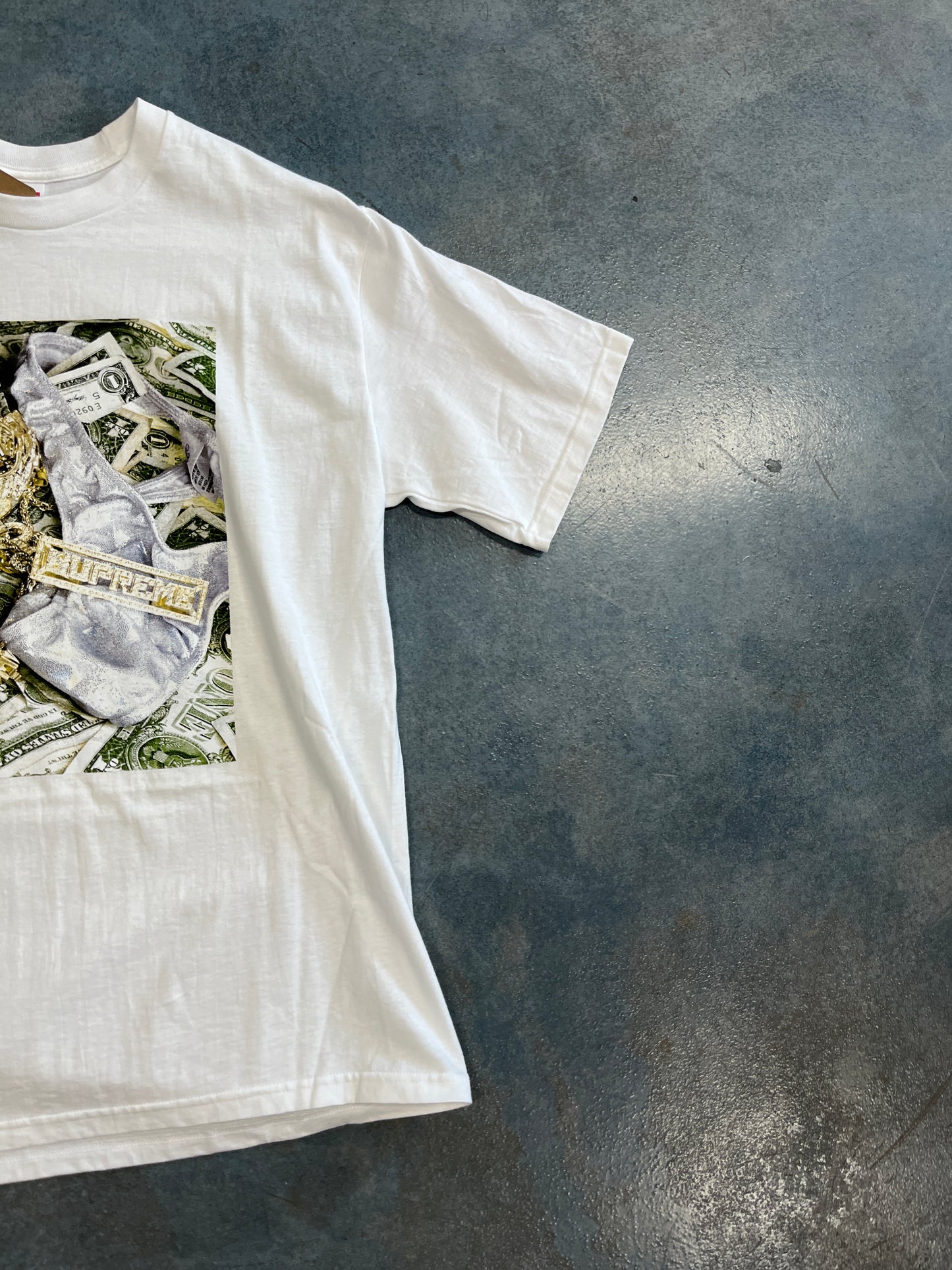 Supreme Bling Tee White OTF