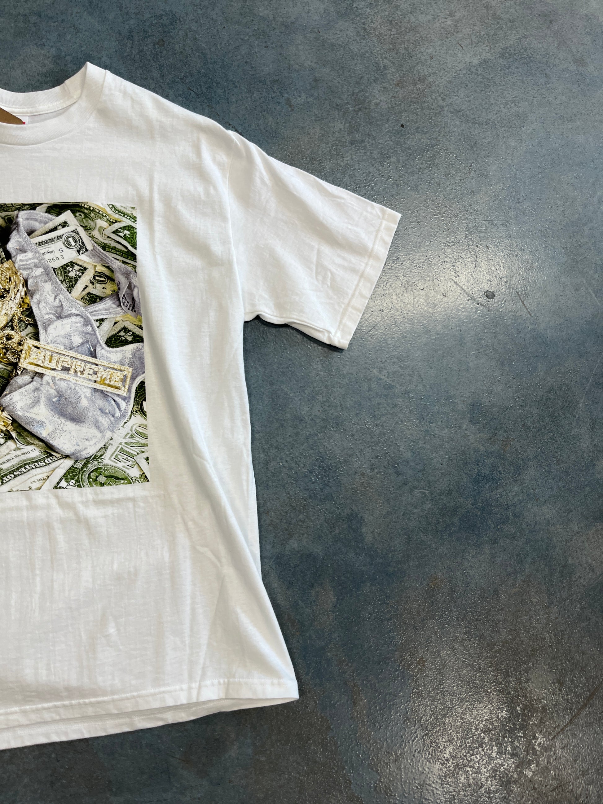 Supreme Bling Tee White OTF