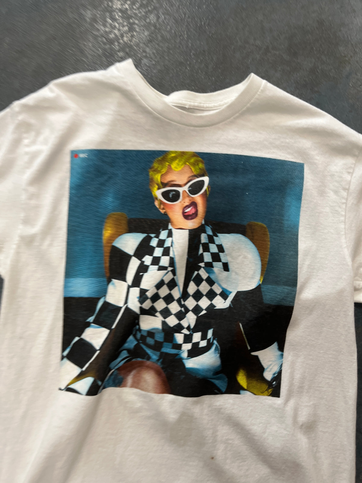 Cardi B Invasion Of Privacy Album white Graphic T-Shirt