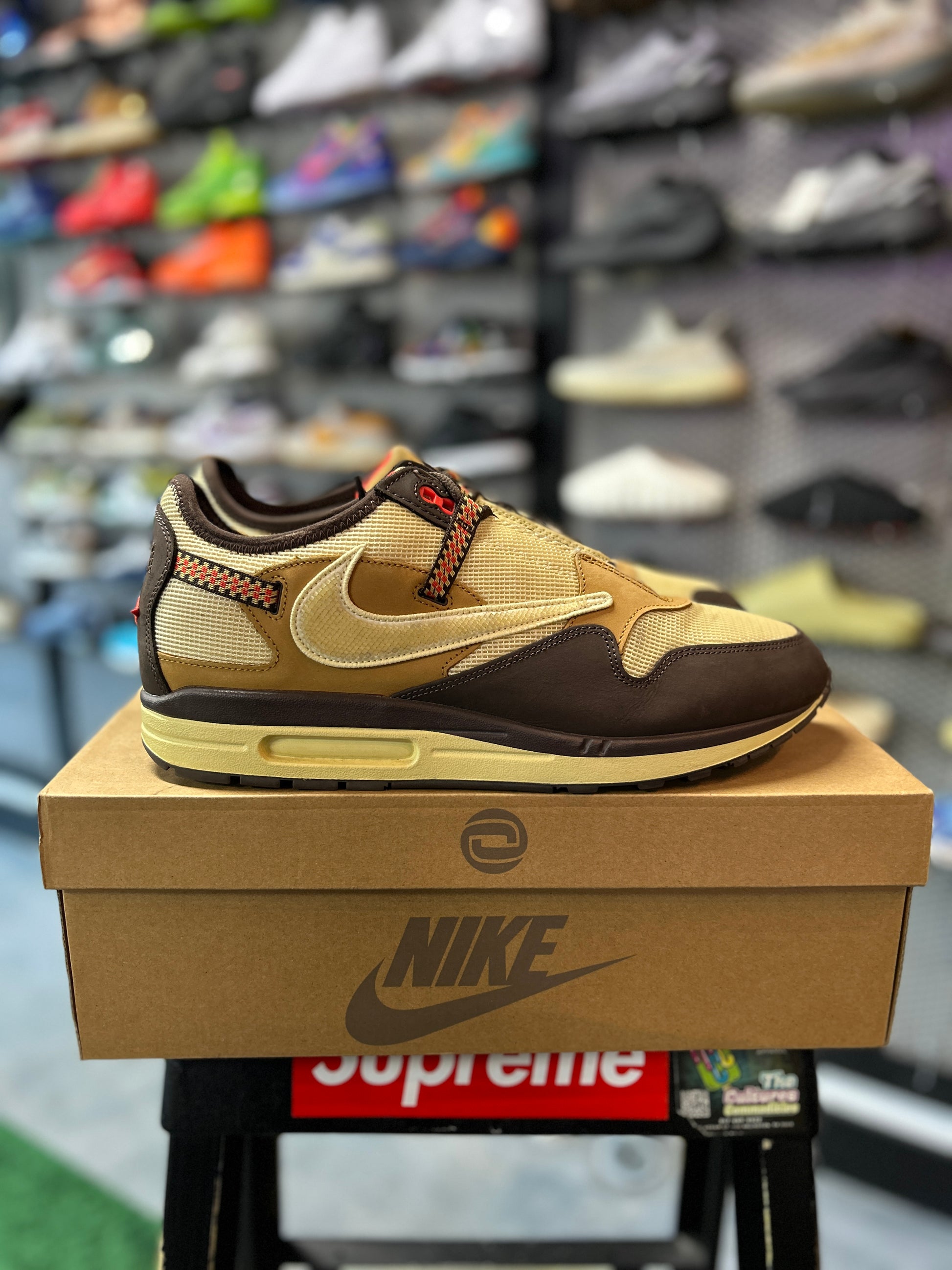 Nike Air Max 1 Travis Scott Cactus Jack Baroque Brown