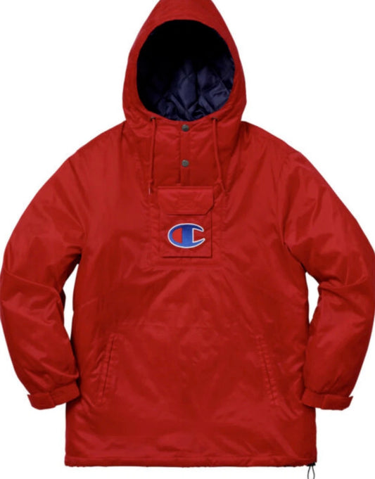 Supreme x Champion Red Parka