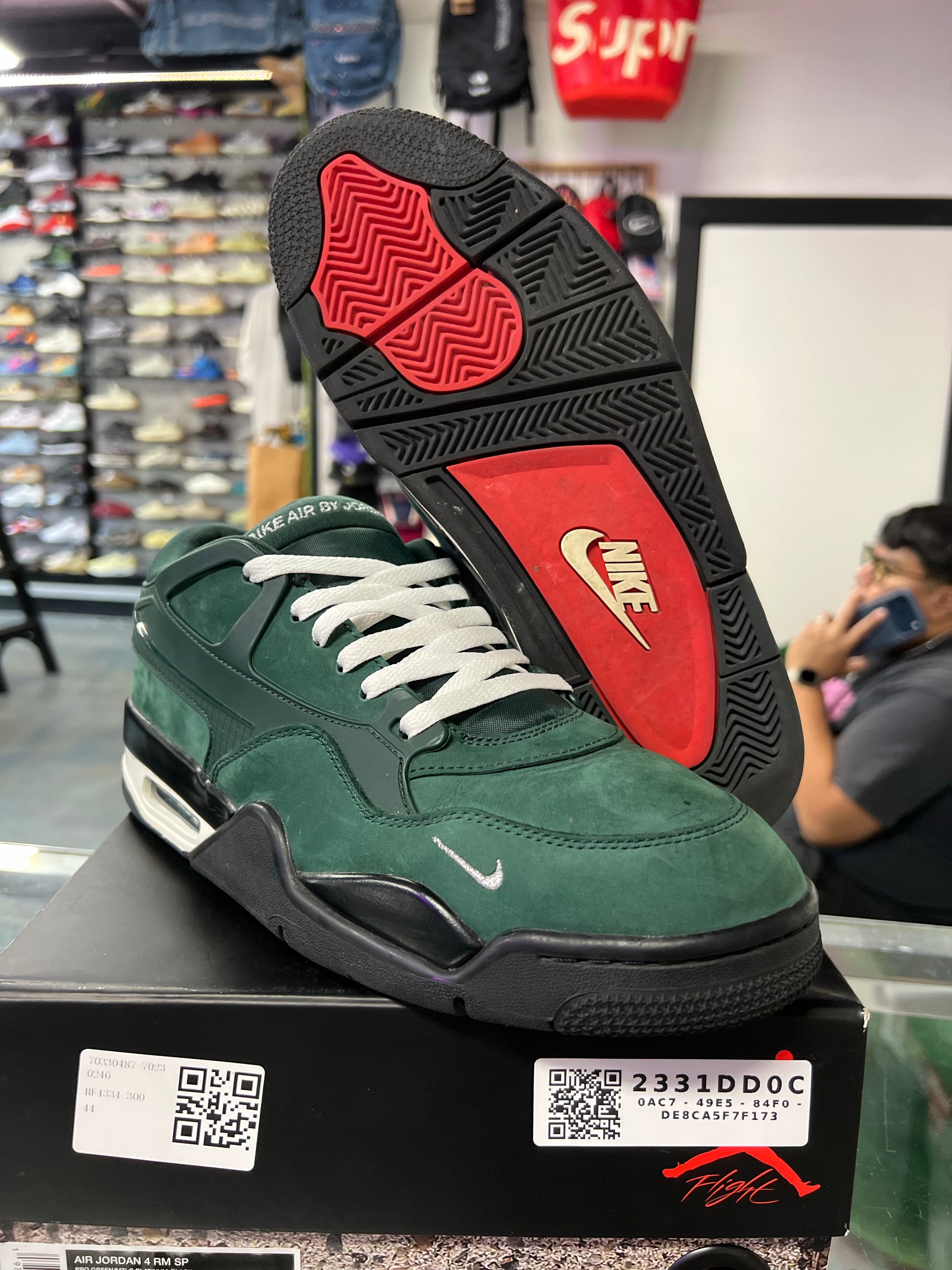 Jordan 4 RM SP Nigel Sylvester Grandma's Driveway