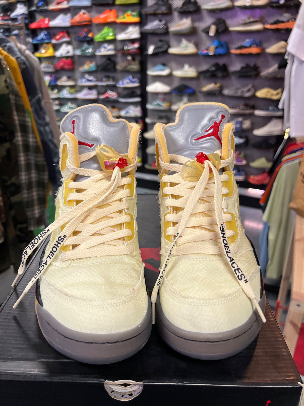 Jordan 5 Retro Off-White Sail