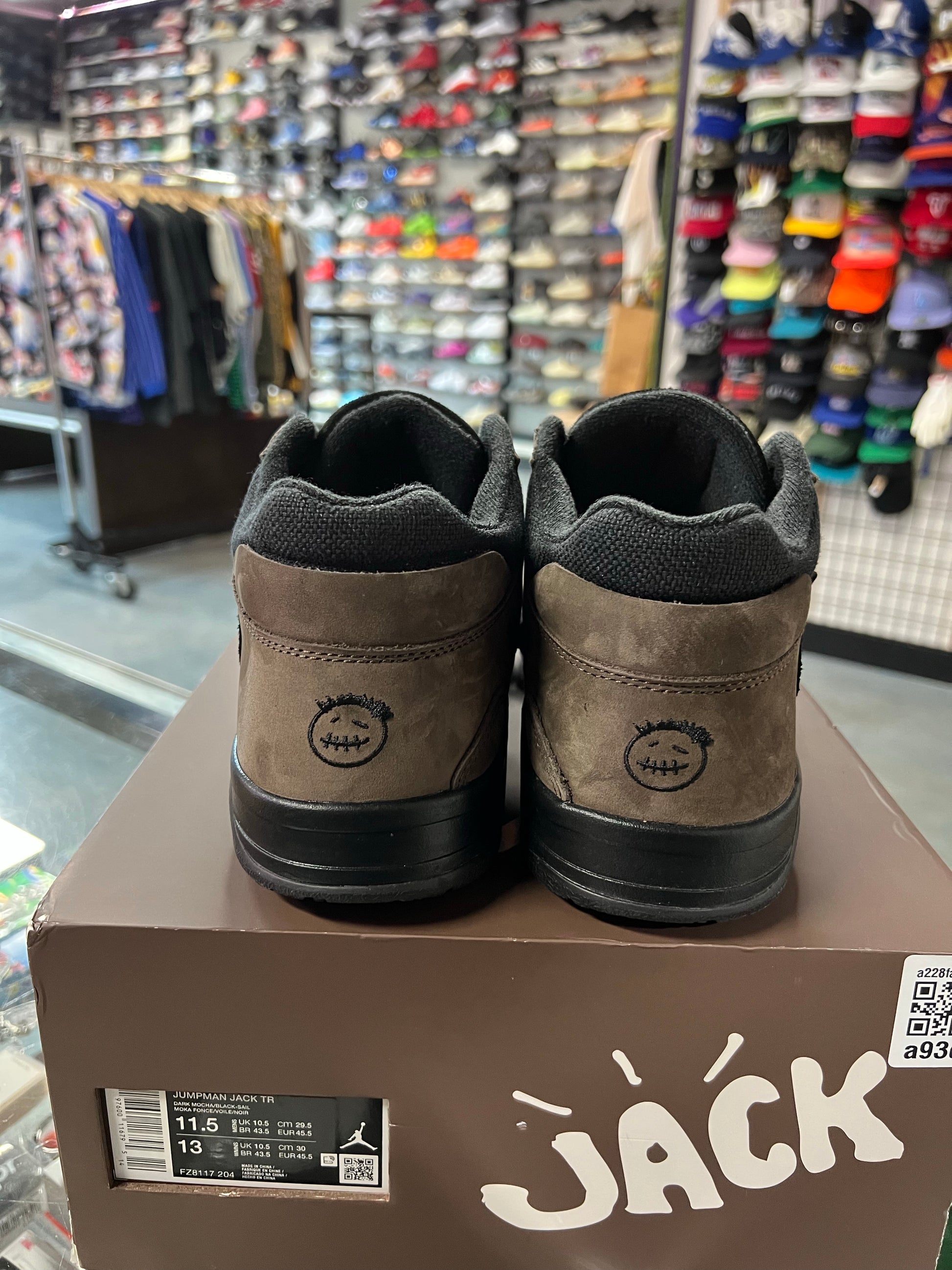 Jordan Jumpman Jack TR Travis Scott Dark Mocha