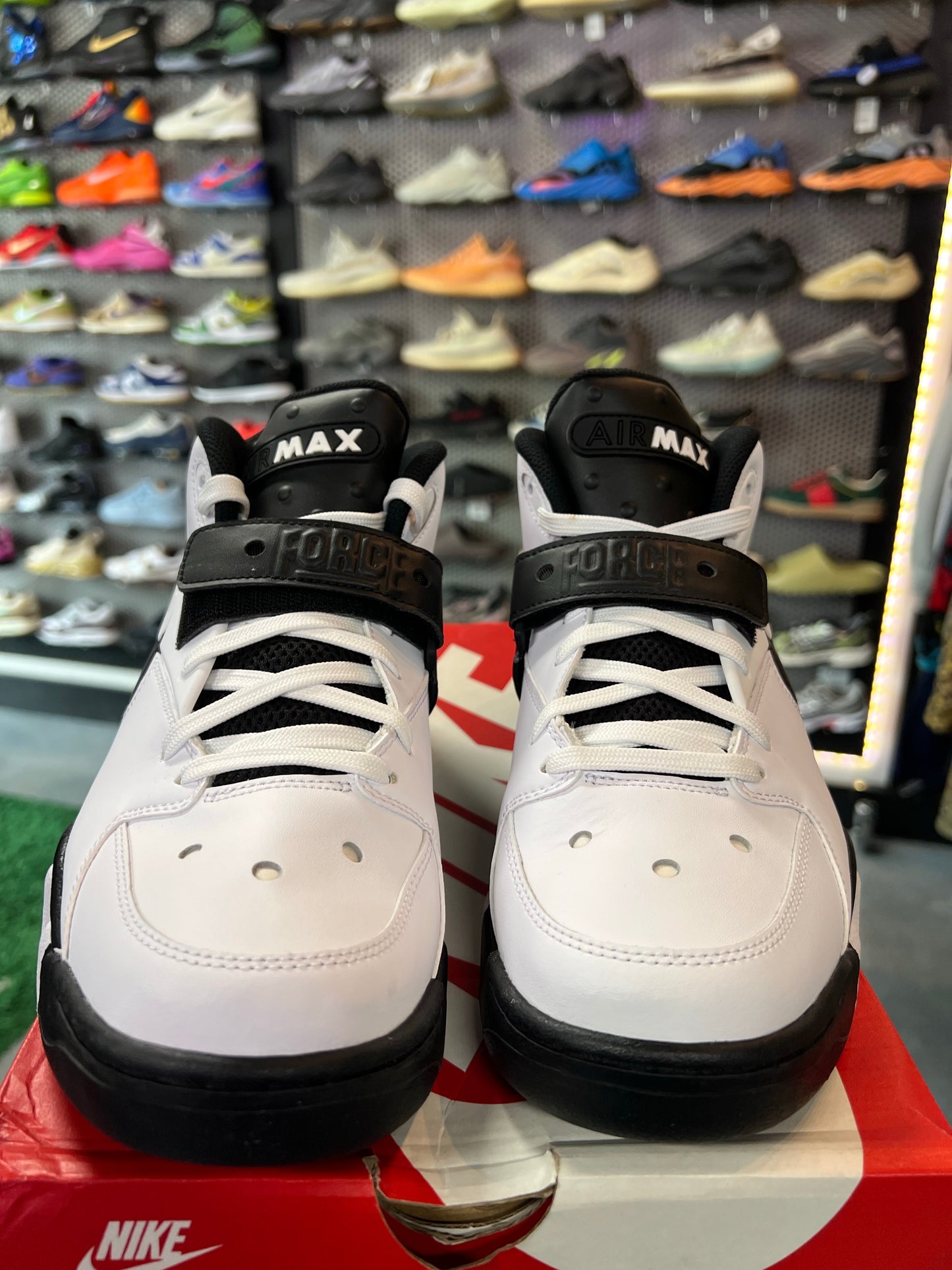 Nike Air Force Max White Black-Cobalt