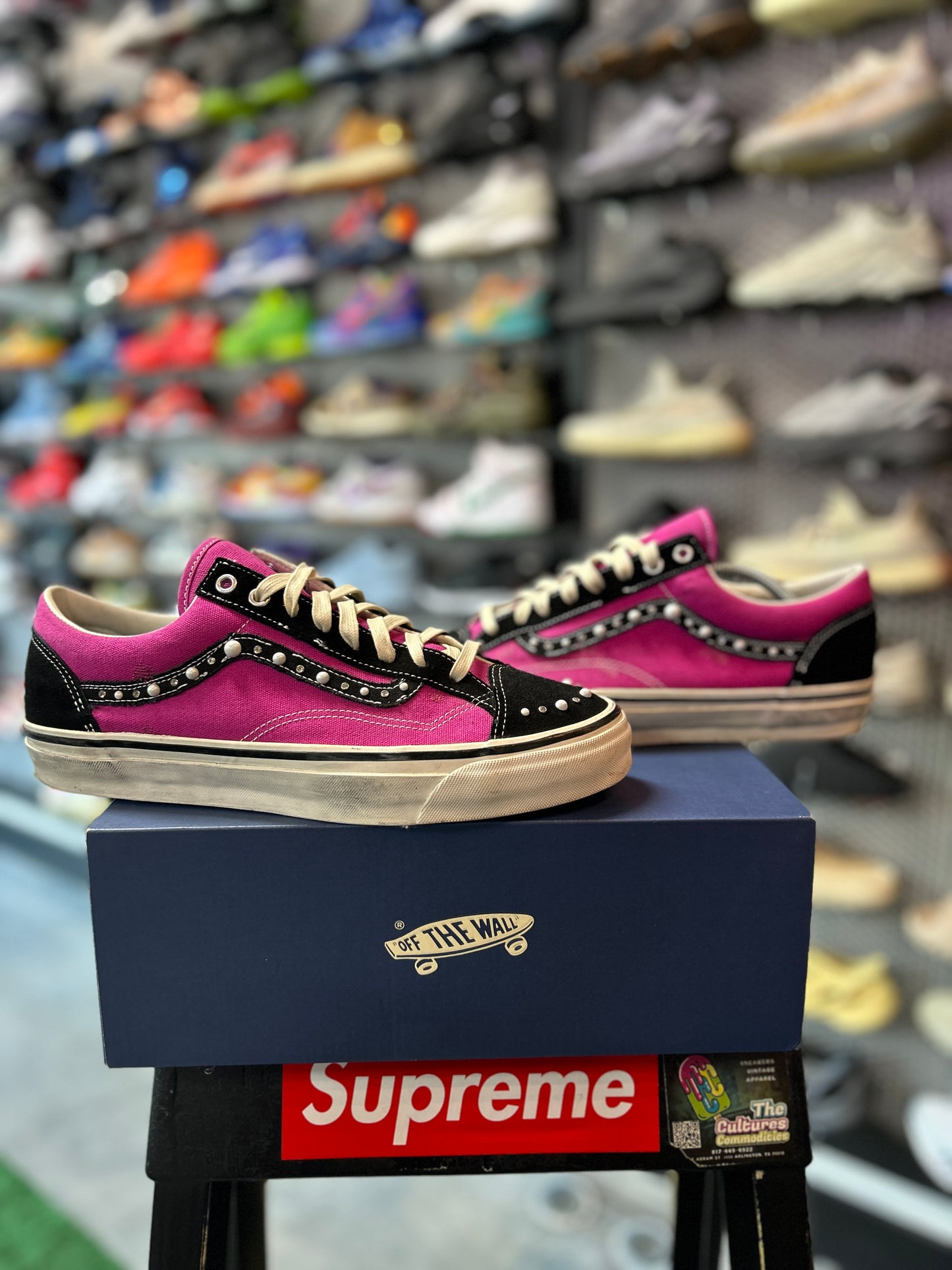 Vans OTW Old Skool 36 Pearlized Pack Pink Black