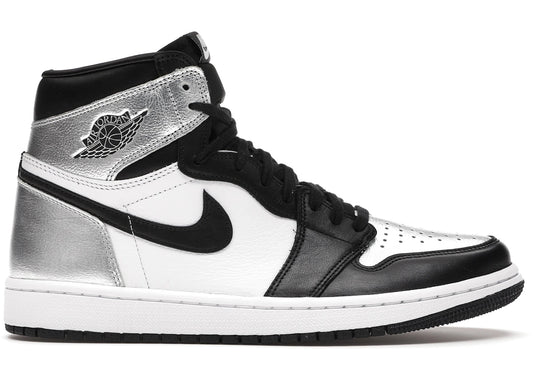 Jordan 1 Retro High Silver Toe (Women's) (SC)