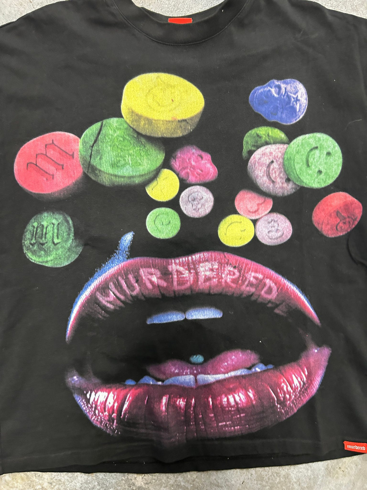 Murdered Color TABS Black Tee