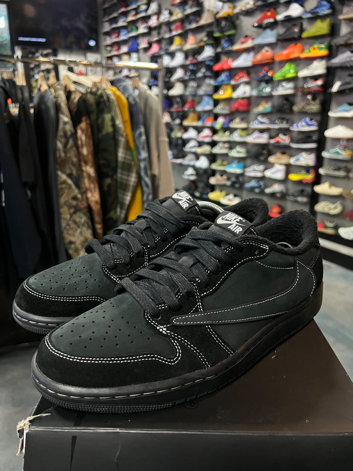 Jordan 1 Retro Low OG SP Travis Scott Black Phantom