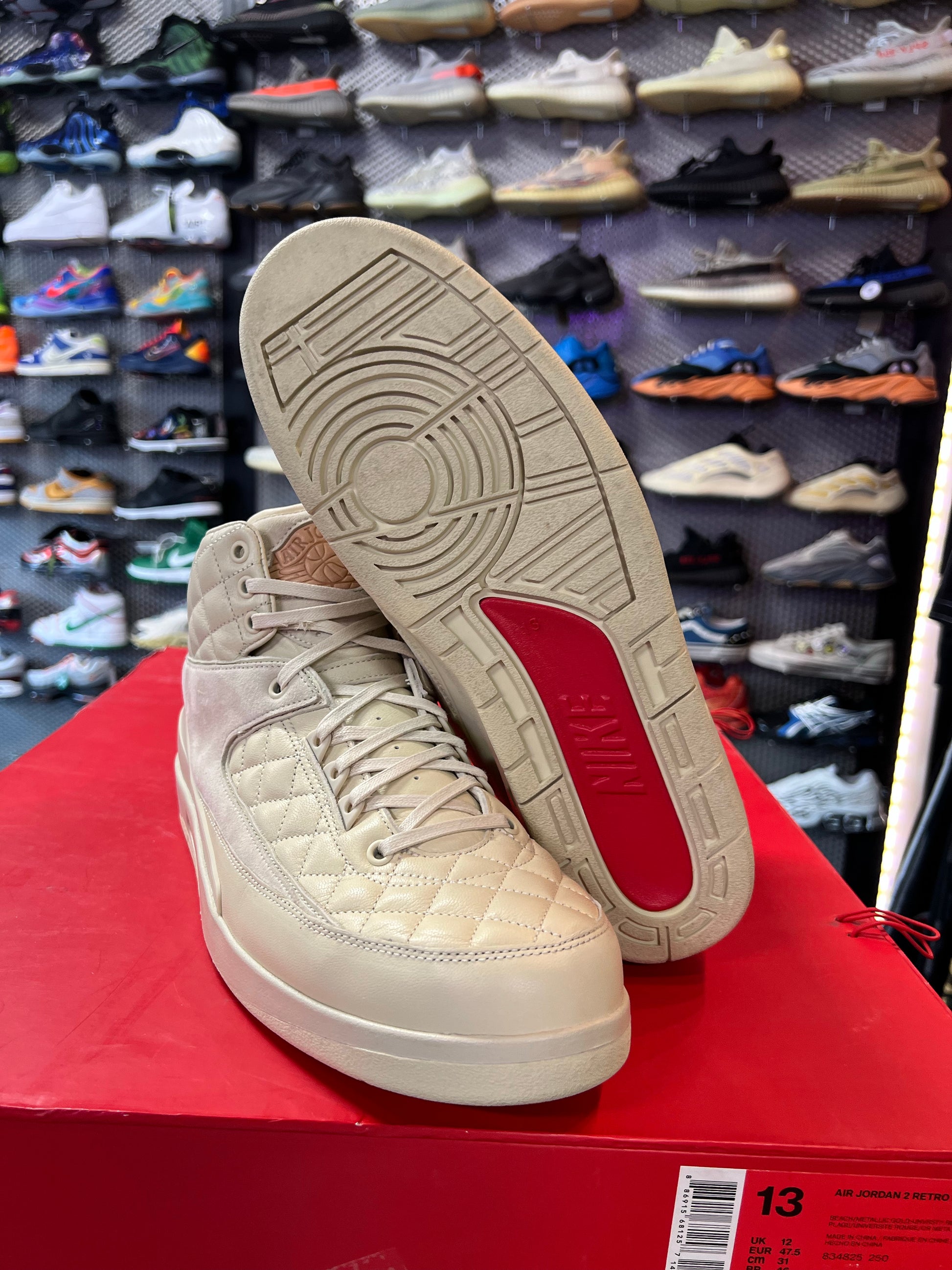 Jordan 2 Retro Just Don Beach Box & Sneakers only