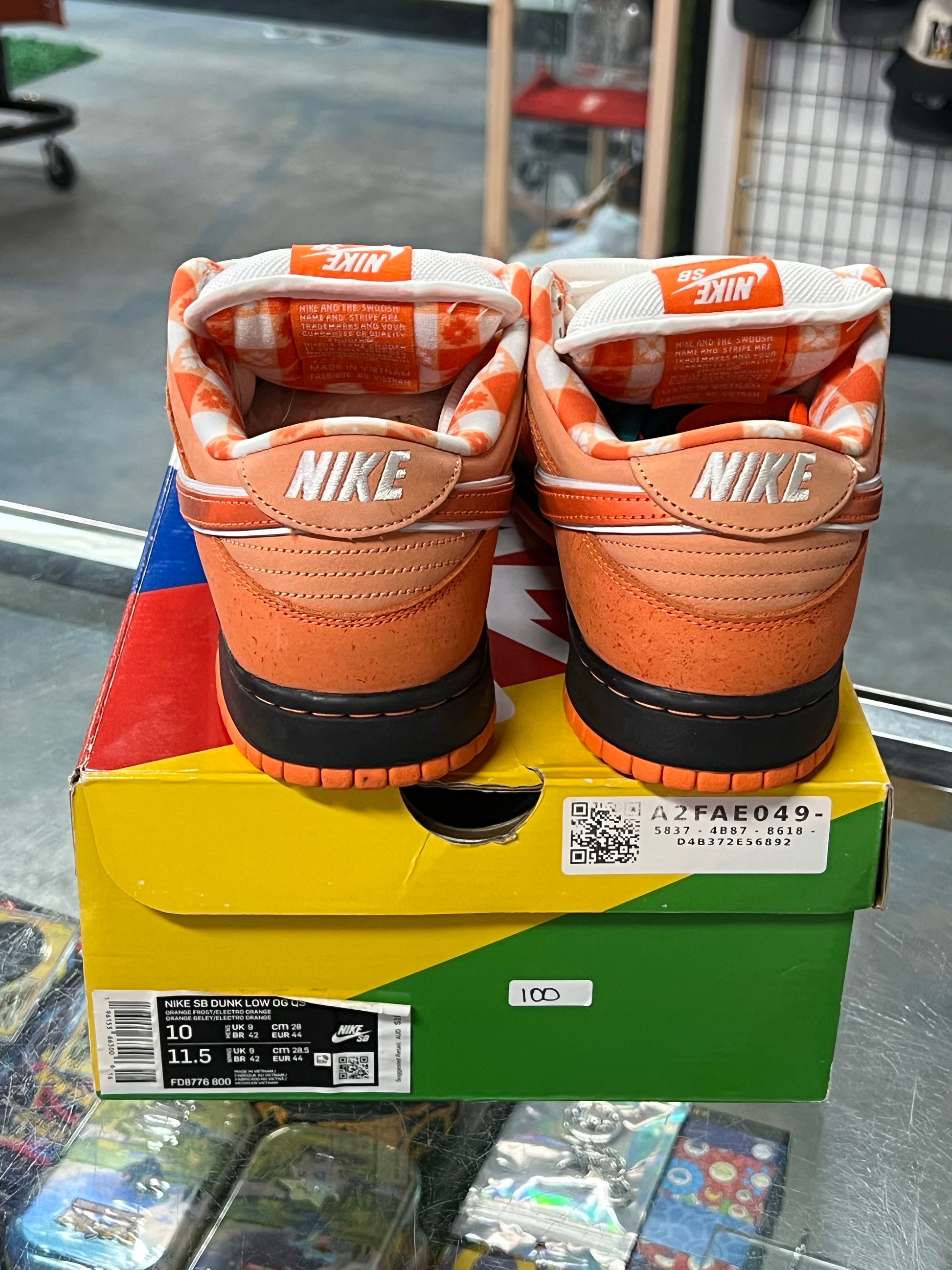 Nike SB Dunk Low Concepts Orange Lobster