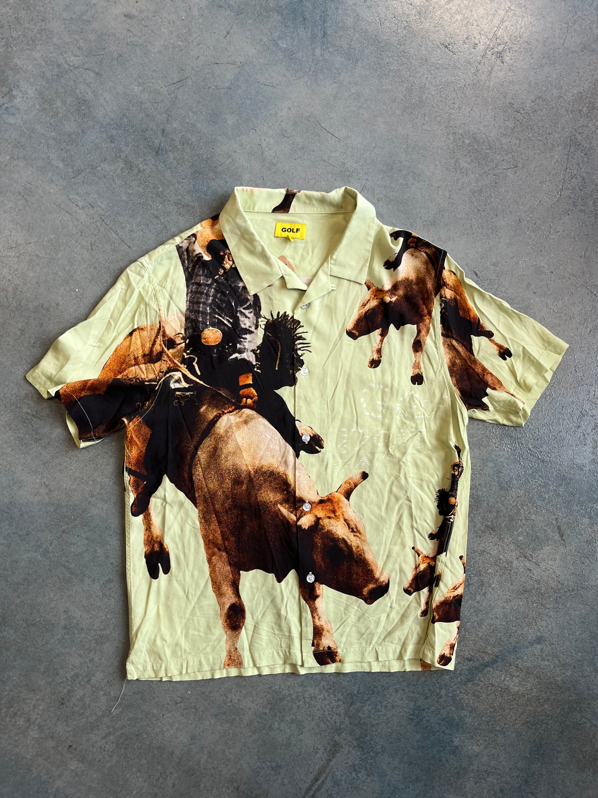 GOLF Wang Cowboys Button Up B57