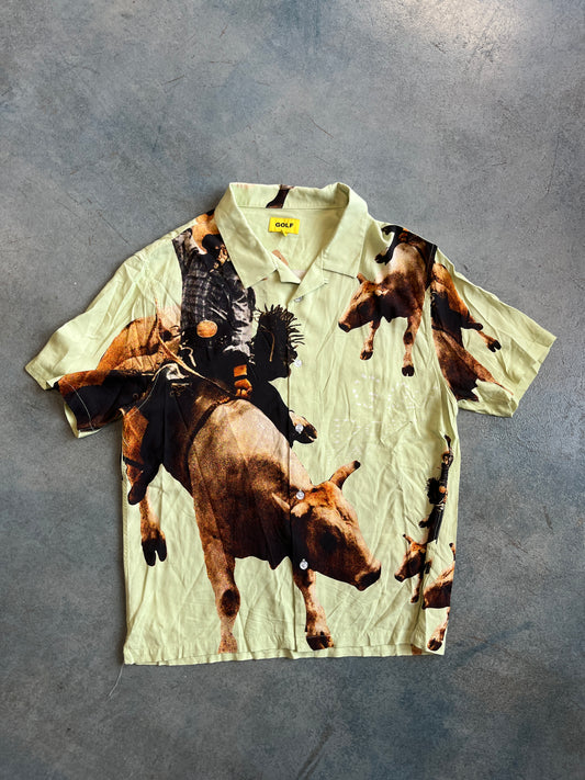 GOLF Wang Cowboys Button Up B57