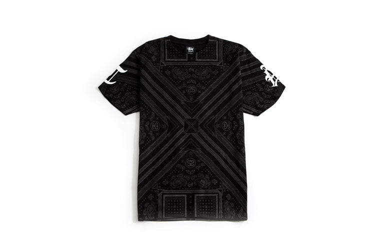 Stussy Bandana Black Tee