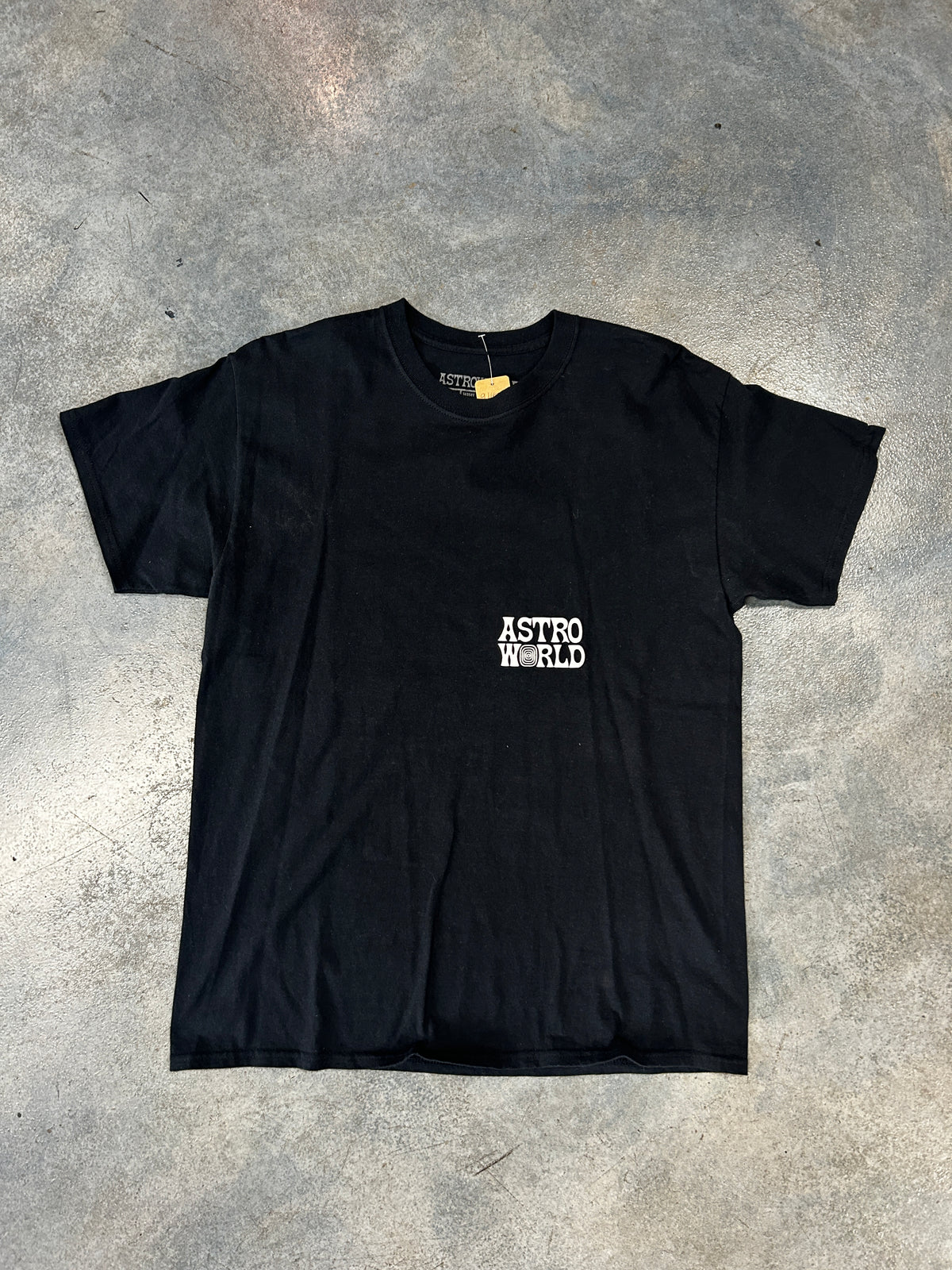 Travis Scott Astroworld "Wish You Were Here" Tour Tee Black L (Z) OTF