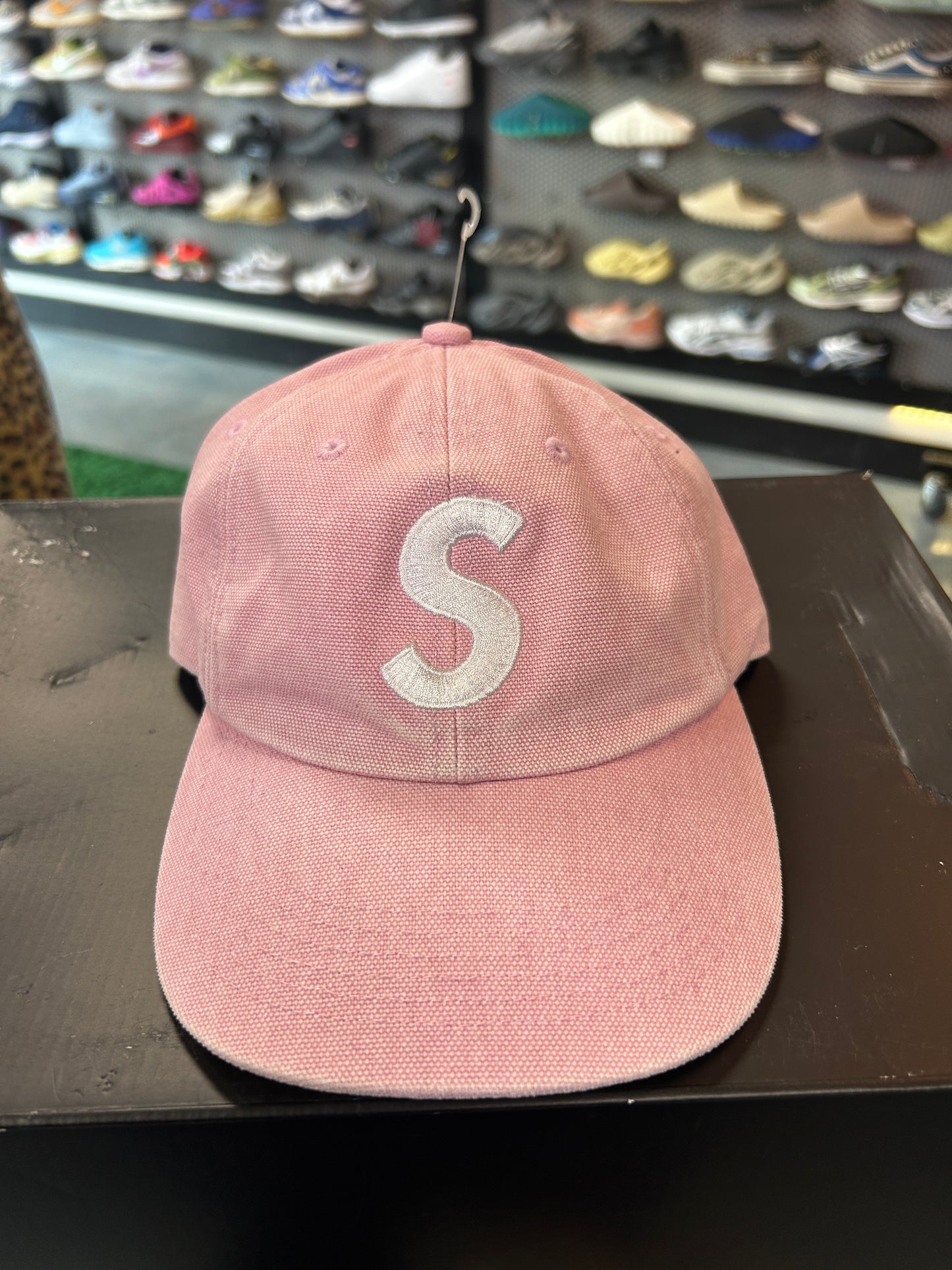 Pigment Supreme Logo Canvas 6 Panel Pink OTF (AS